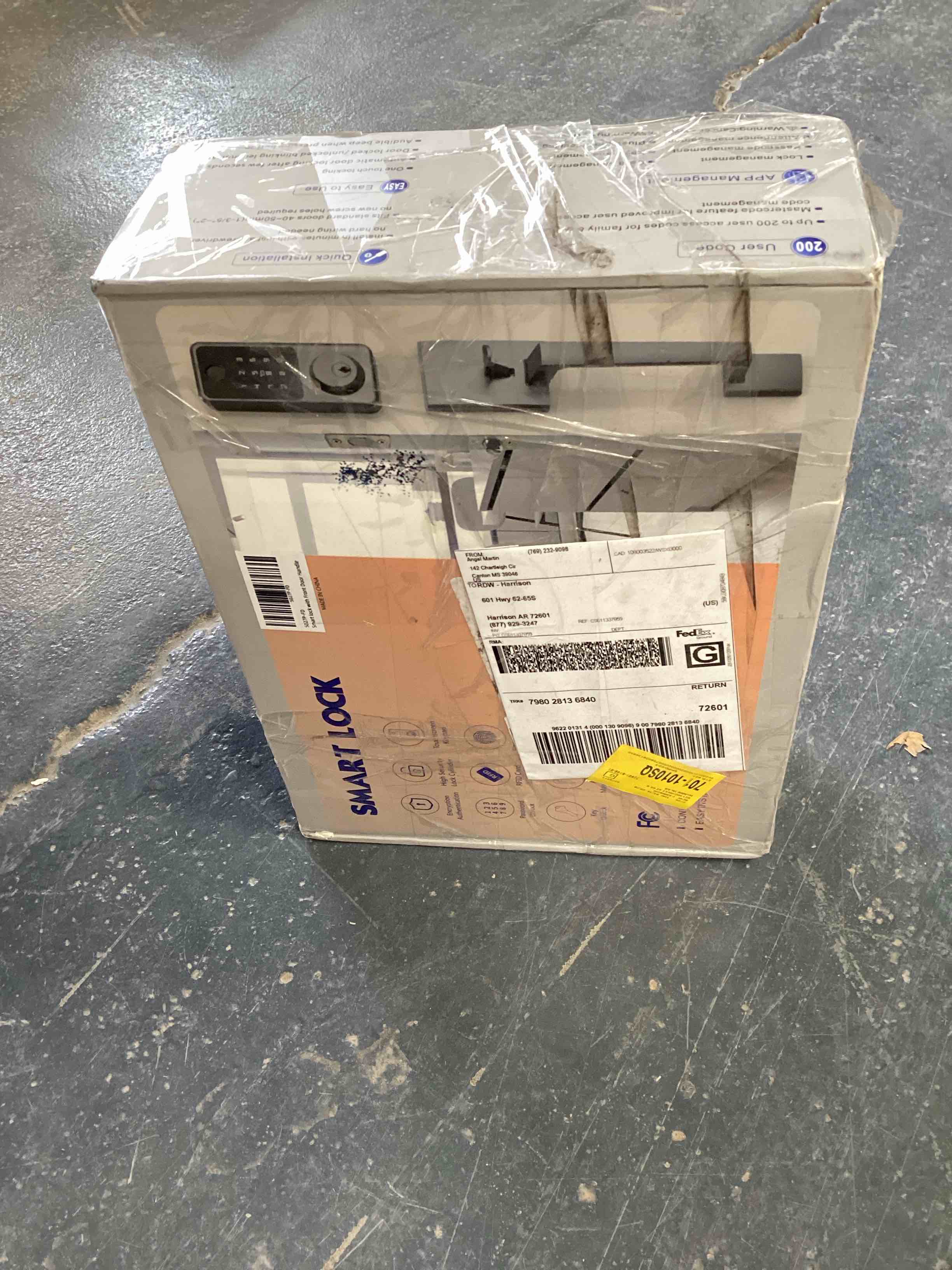 Condition photo showing Good Condition for smart locks for front door with handleset touchscreen keypads smart & electronic door locks