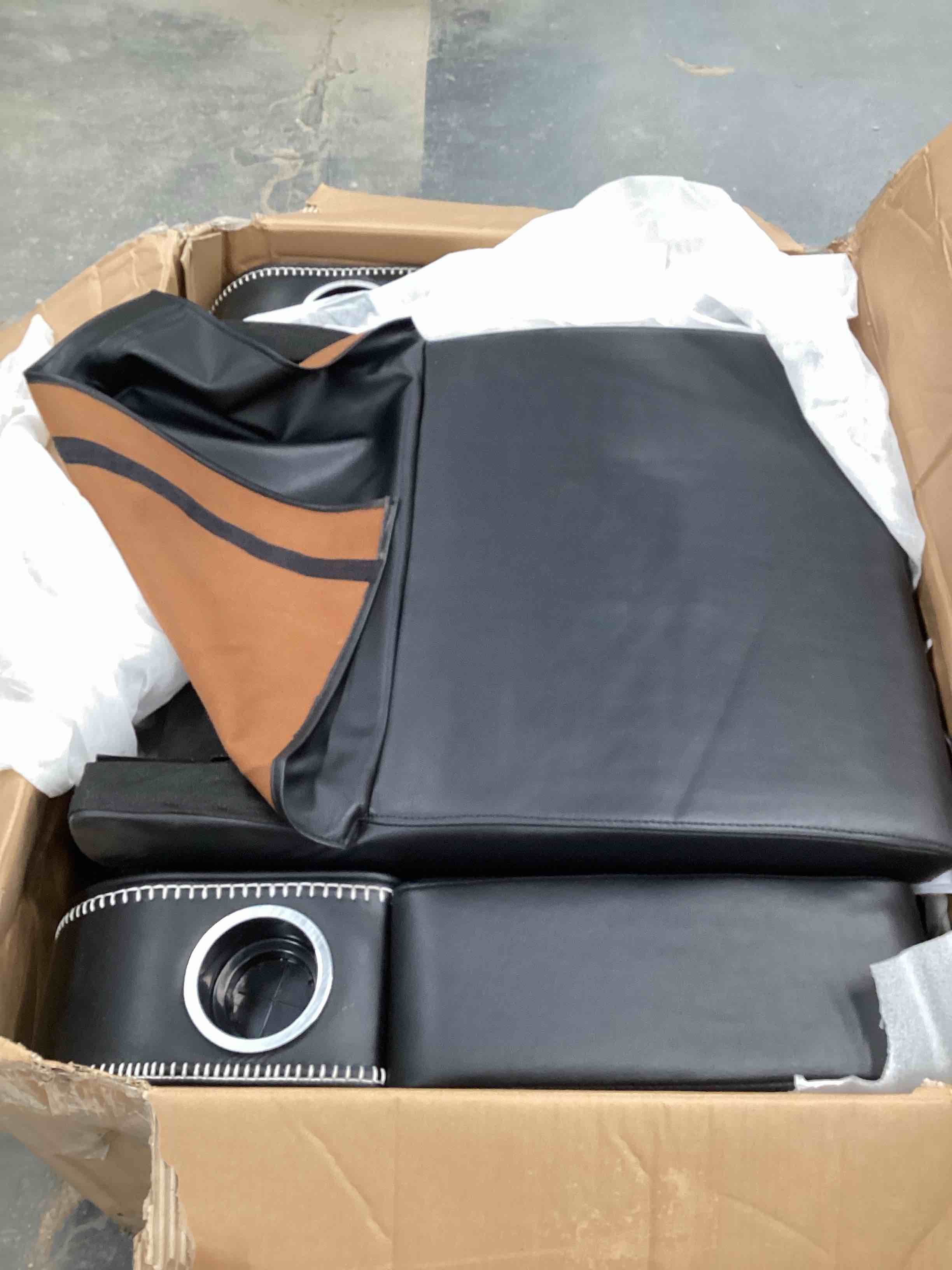 black recliner with remote