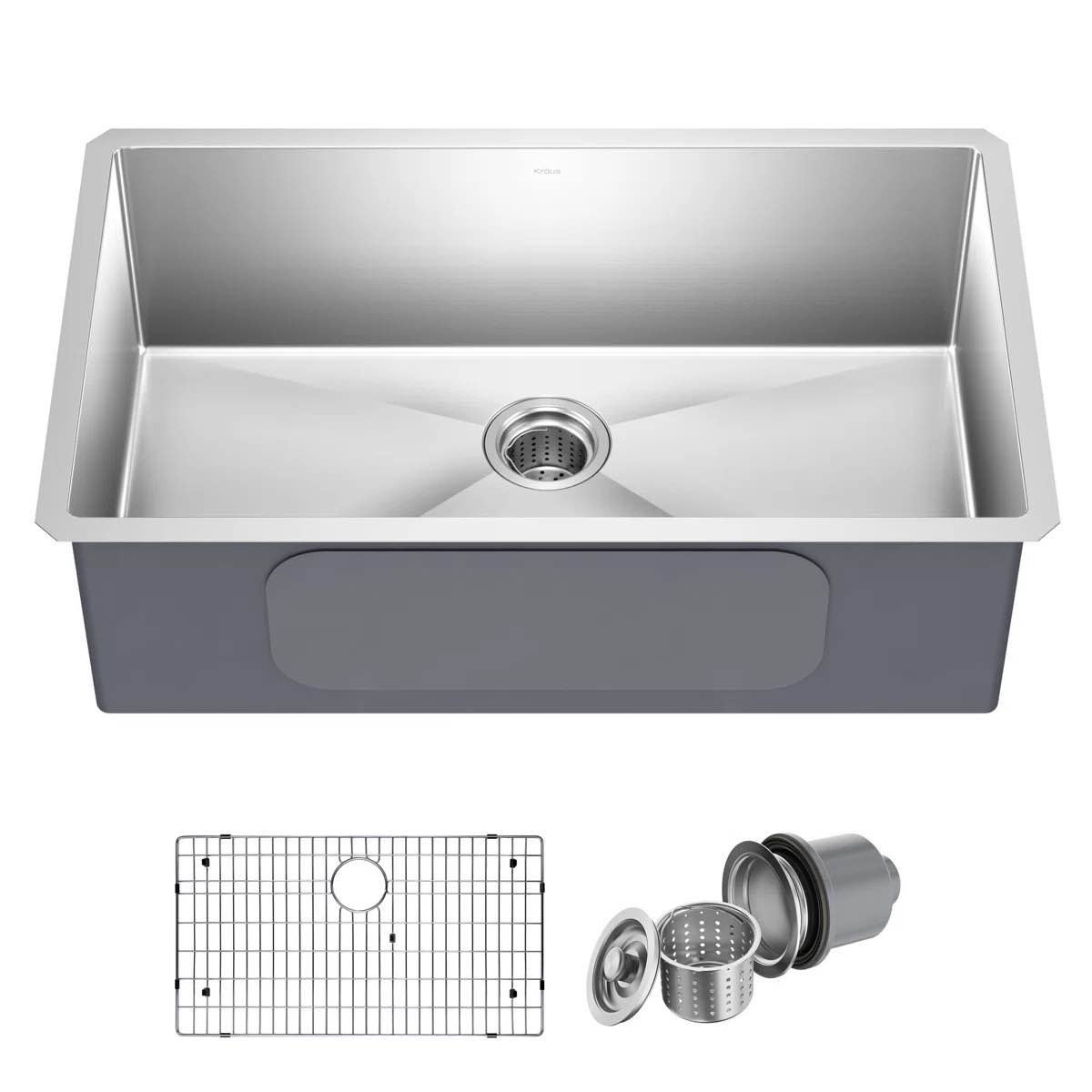 Kraus 30” Undermount Single Bowl Stainless Steel Kitchen Sink