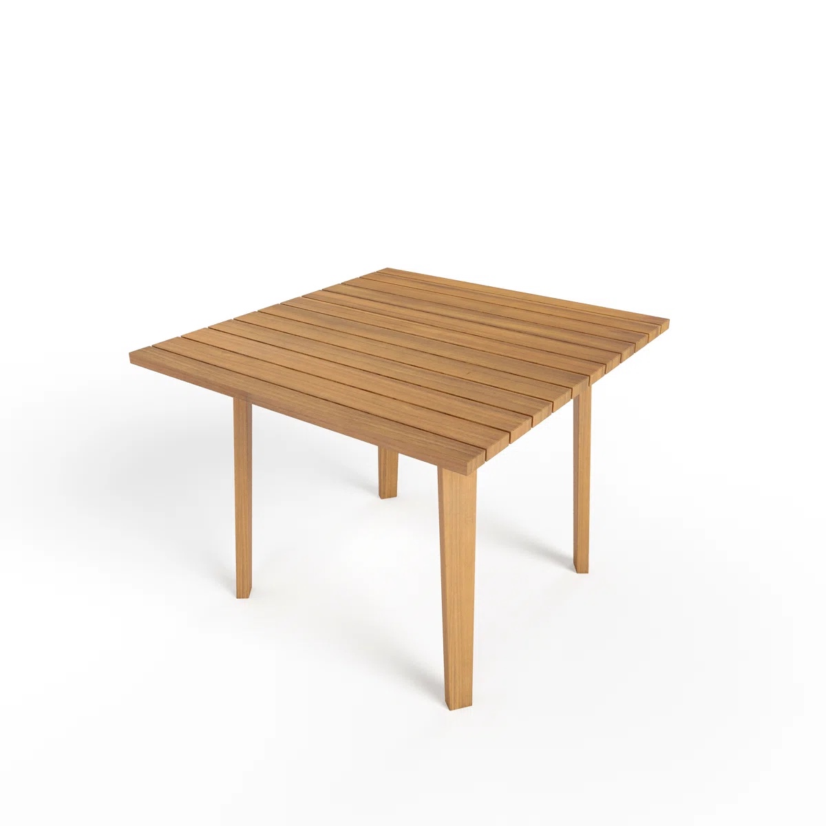 Wooden Square Counter Height Table