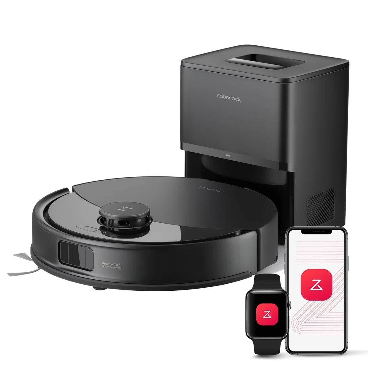 Roborock Q10 X5+ Robot Vacuum and Mop,  Self-Emptying,  10,000Pa Suction, Obstacle Avoidance
