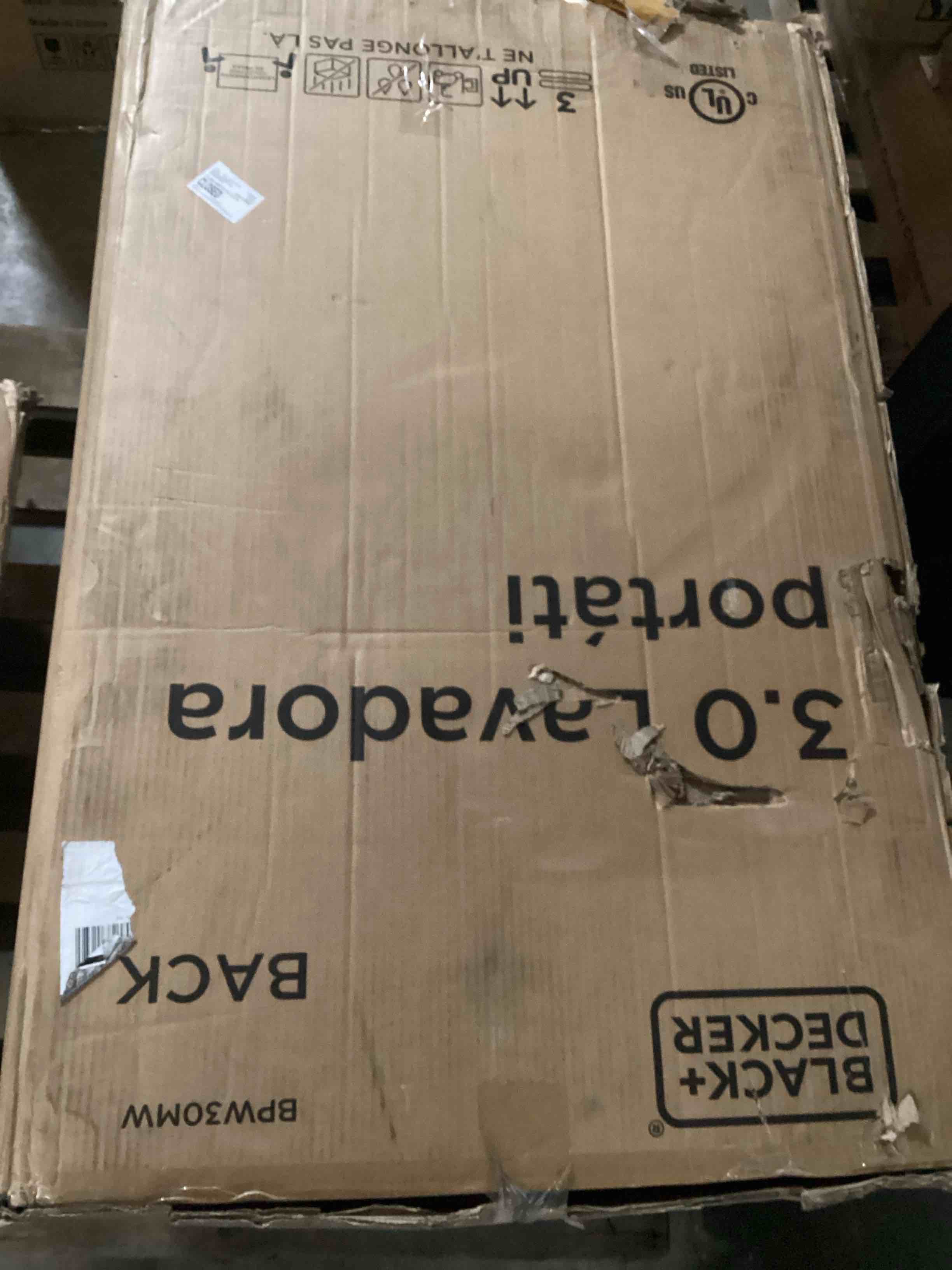 bcwb series black+decker small portable washer, washing machine for household use, 3.0 cu. ft