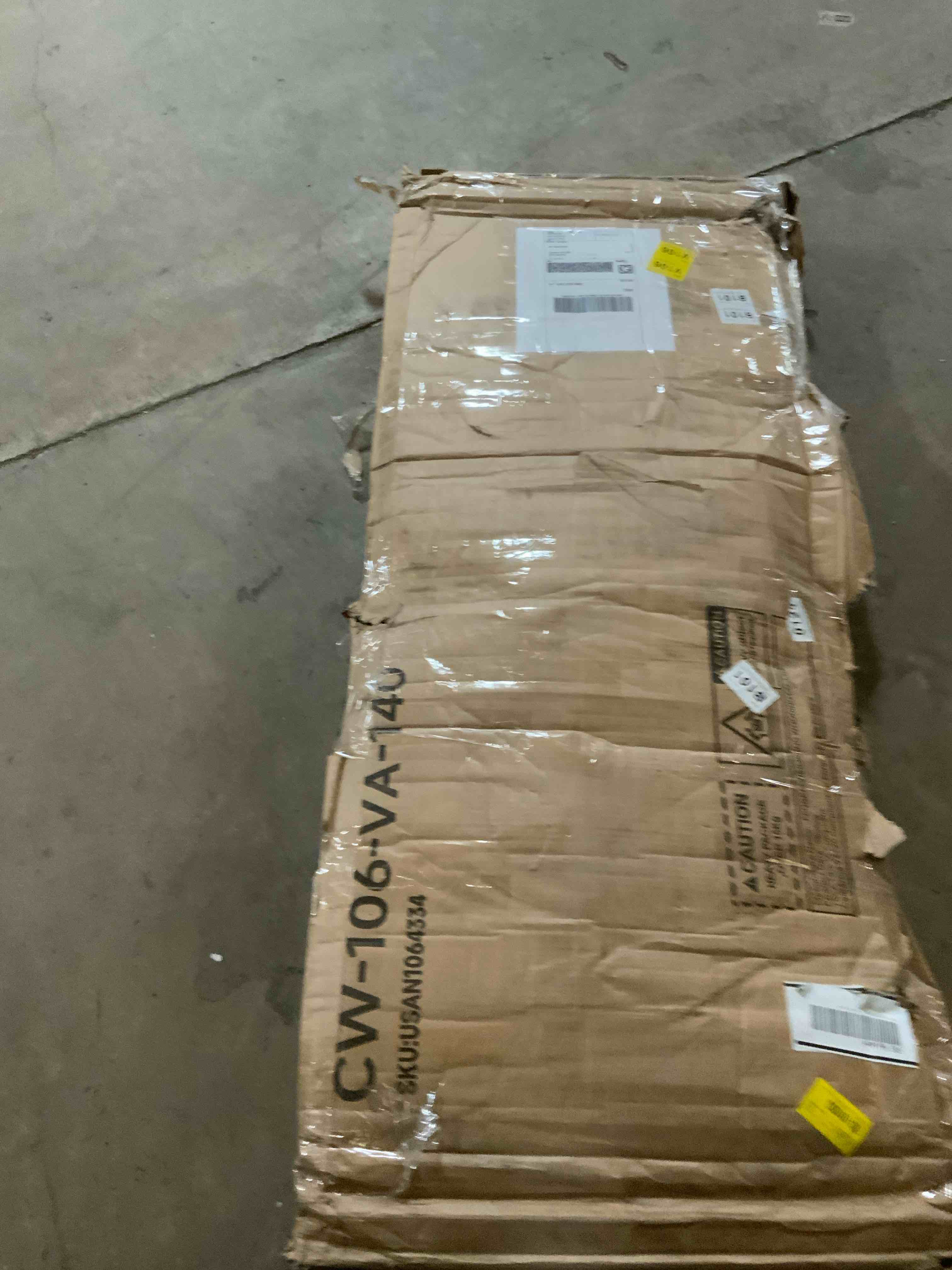 55\u0027\u0027 Computer Desk With 2 Storage Cabinets, Mid Century Executive Desk With Charging Station, Modern Home Office Large Desk With Adjustable Metal Legs