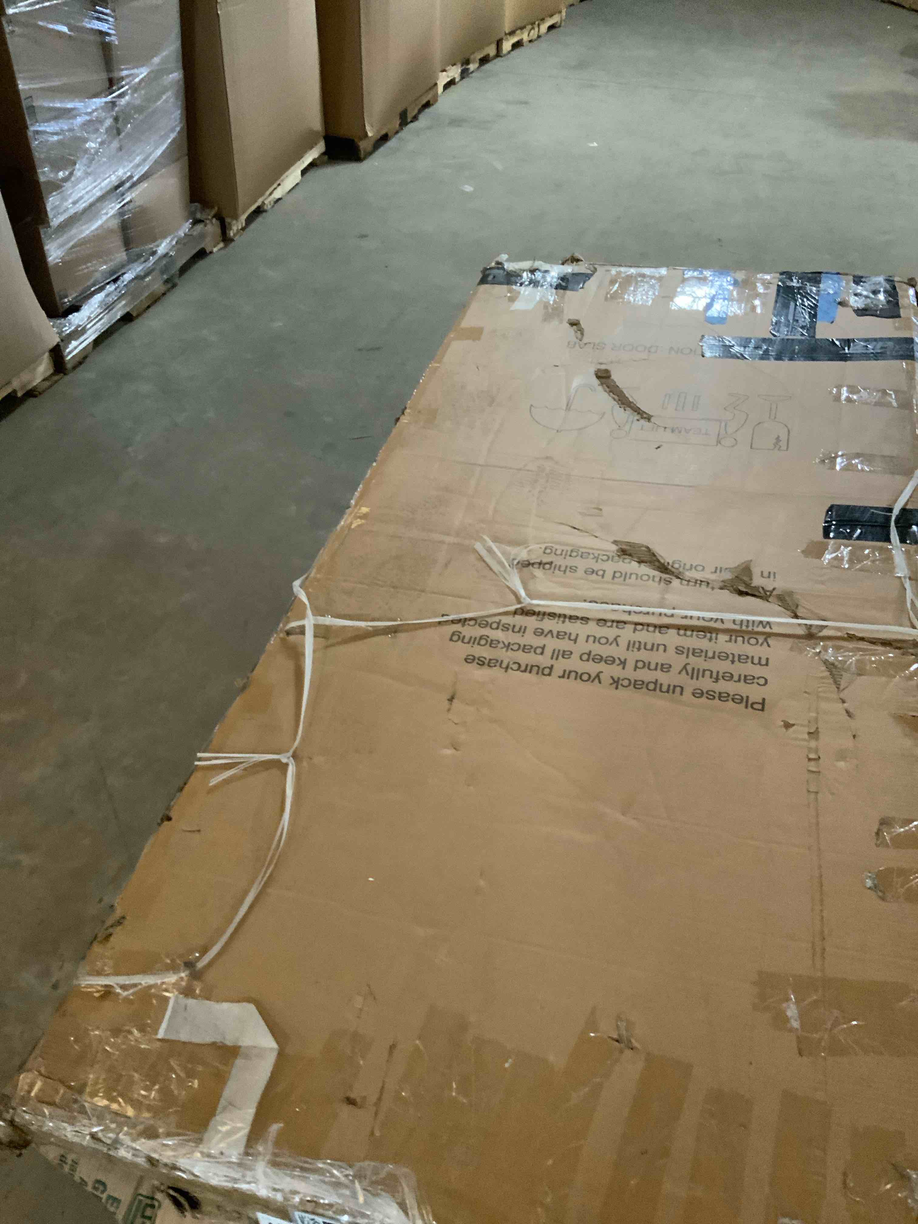 2-Panel Solid Core Slab Door 80\u0027\u0027 Primed Standard Door For Bathroom, Pantry, Laundry Interior Door