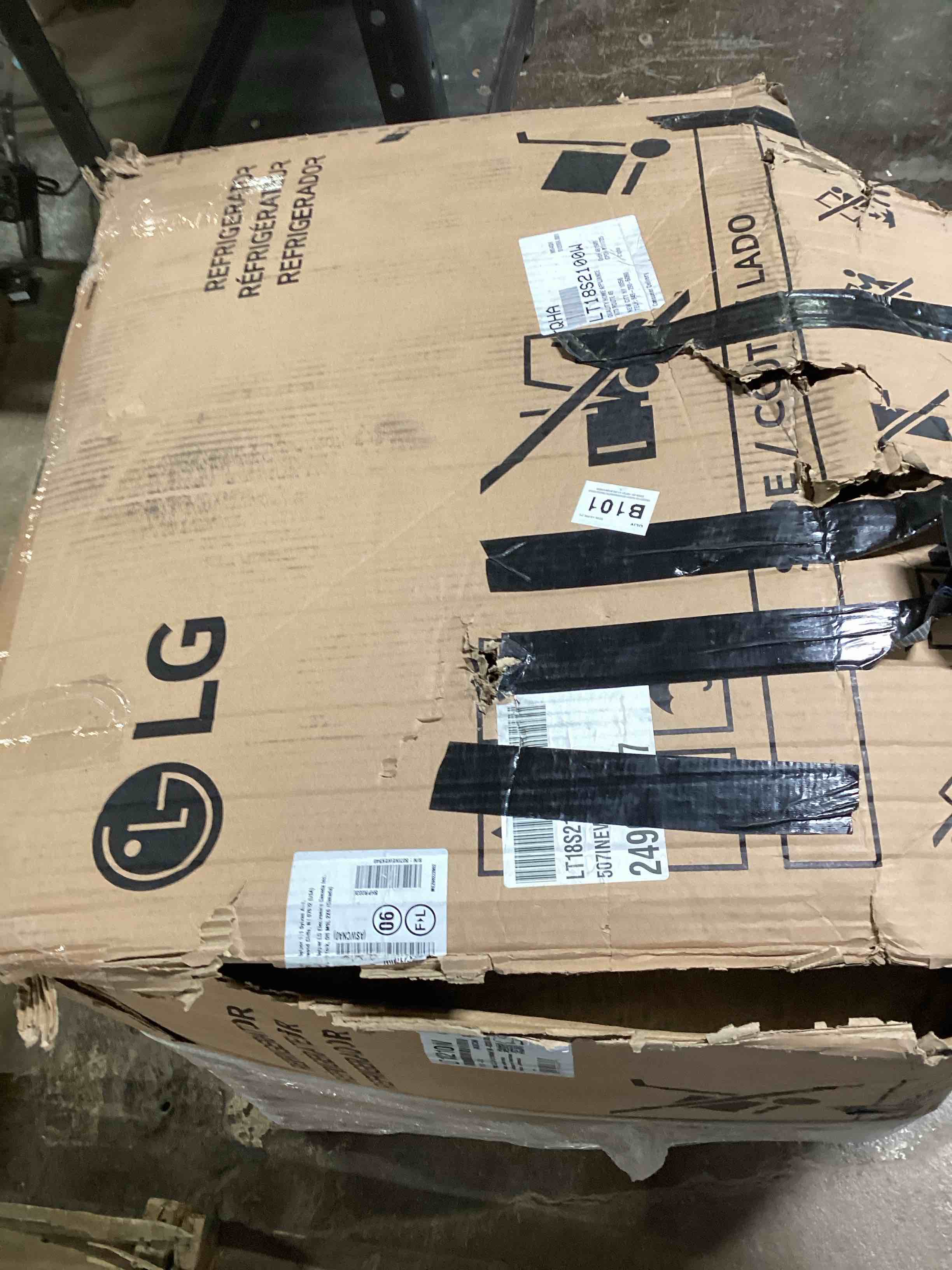 Condition photo showing As Is for Sofa Component_1809