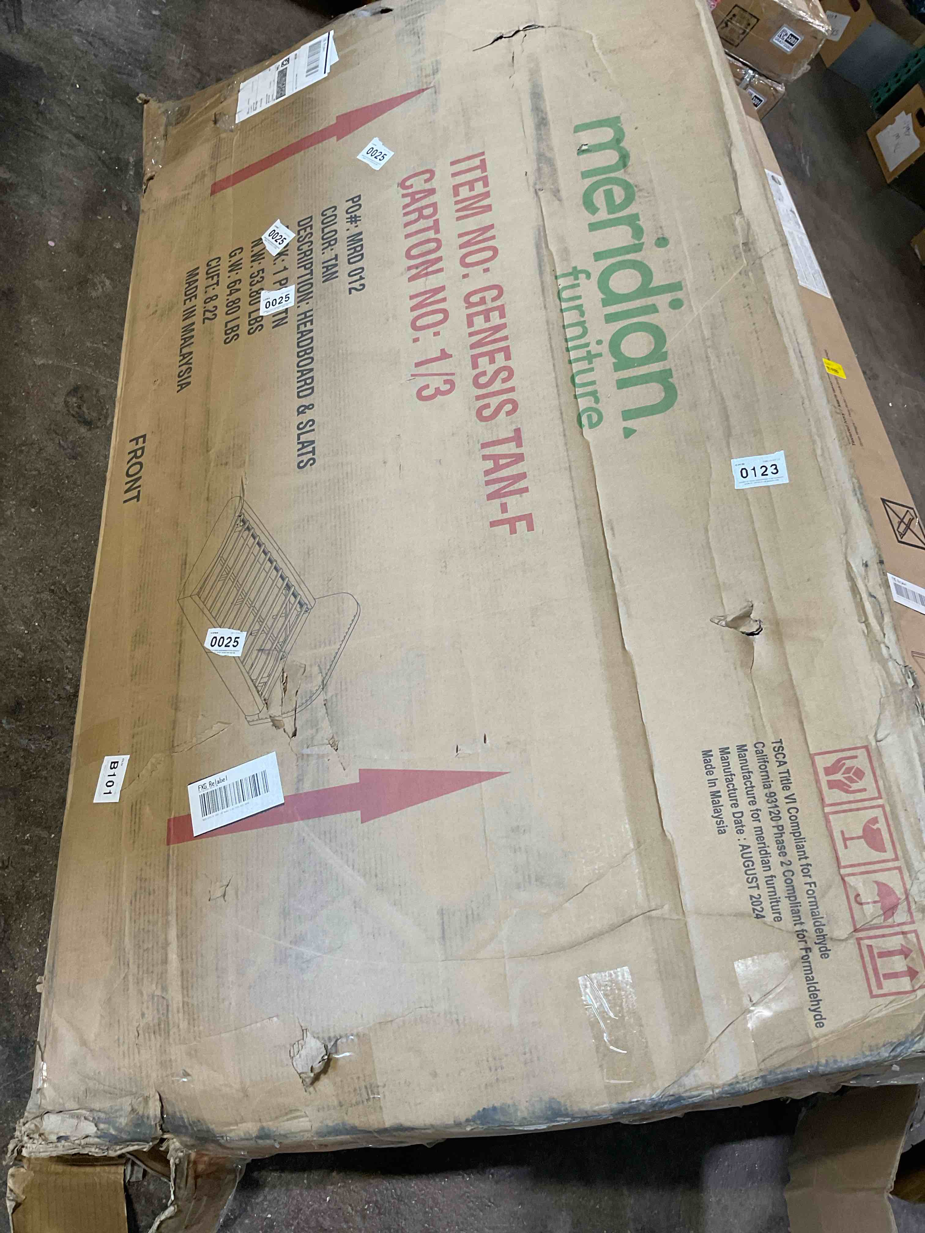 Condition photo showing Good Condition for Headboard and Slats