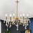 ellie-paige 6 - light classic chandelier with crystal accents