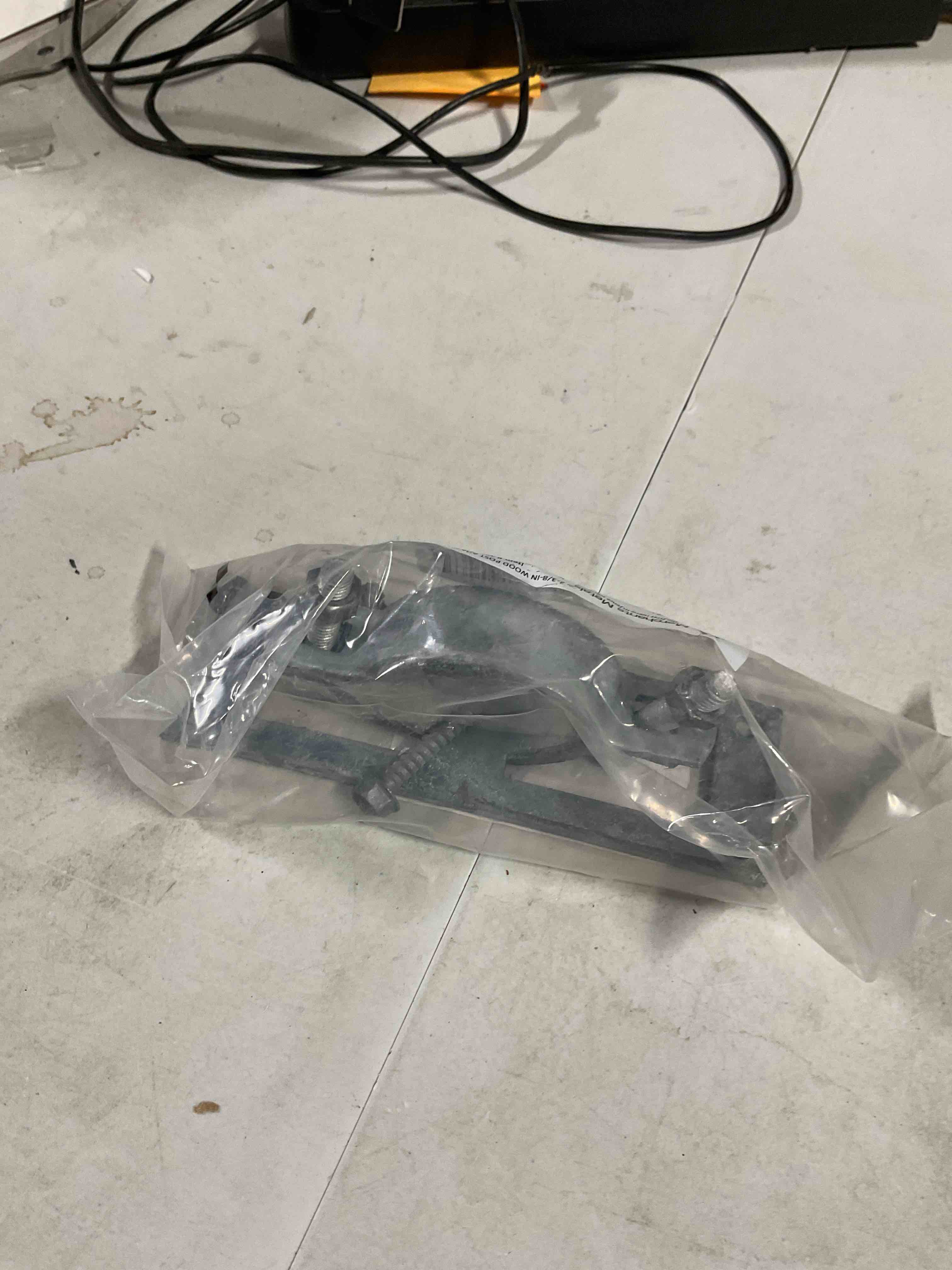 Condition photo showing Good Condition for Galvanized Wood Fence Adaptor