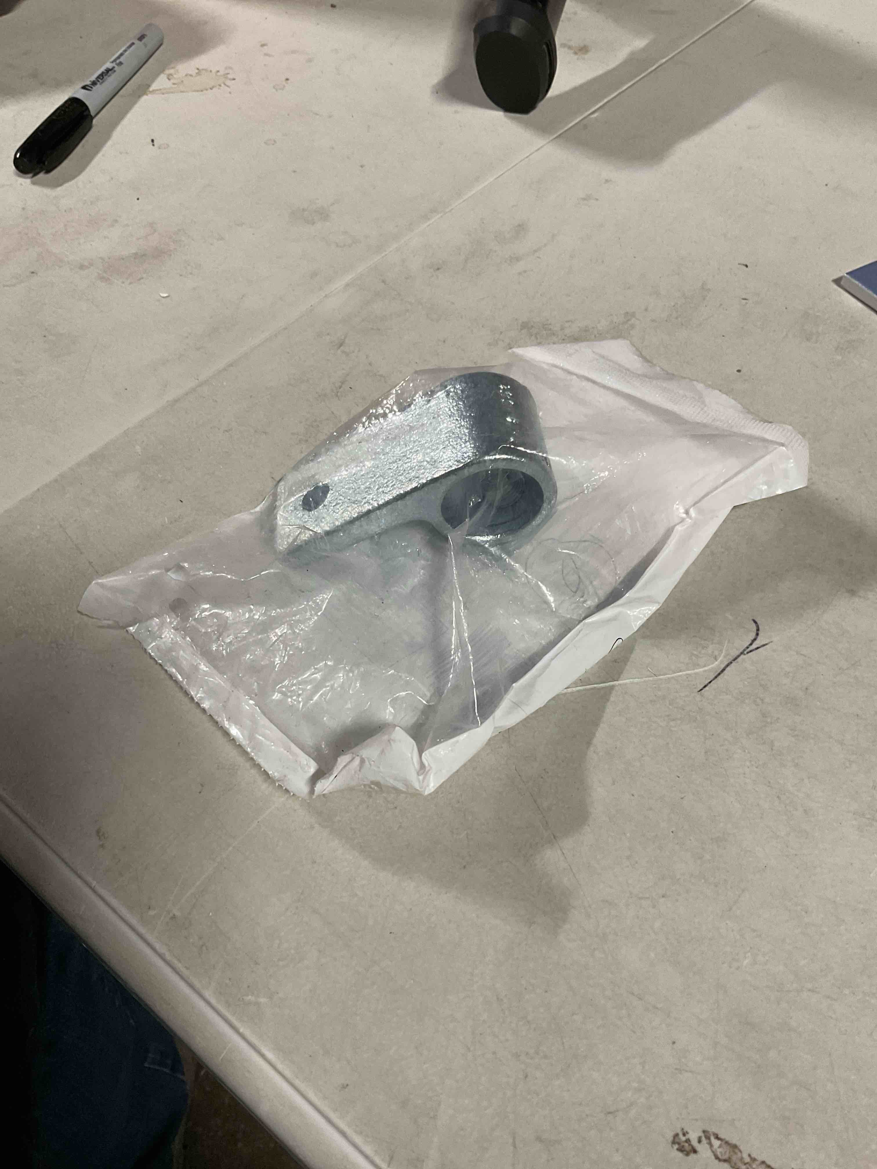 Condition photo showing Good Condition for Galvanized 3/4-in Flange