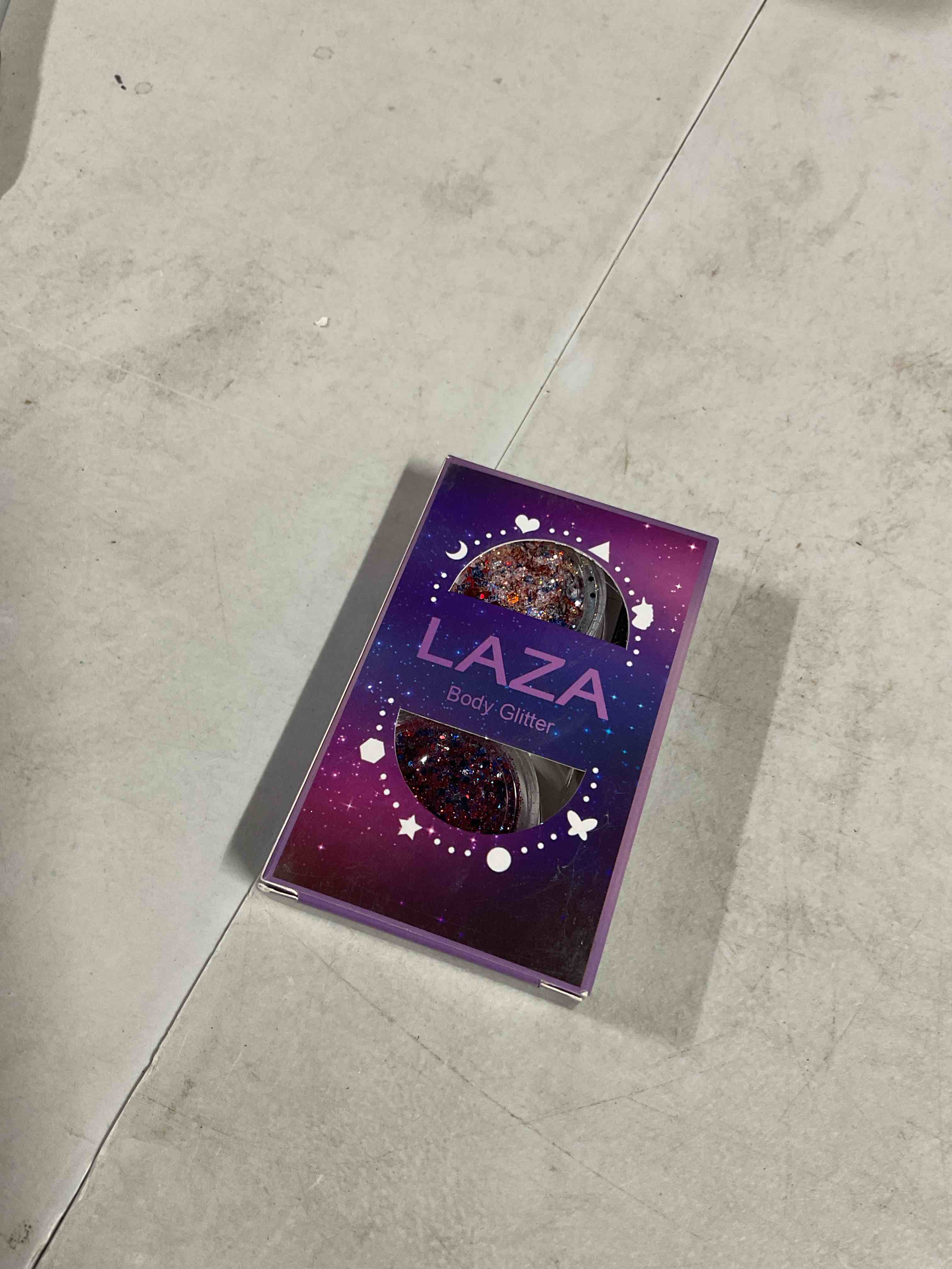 Condition photo showing New/Like New for Laza Body Glitter, 2 Jars