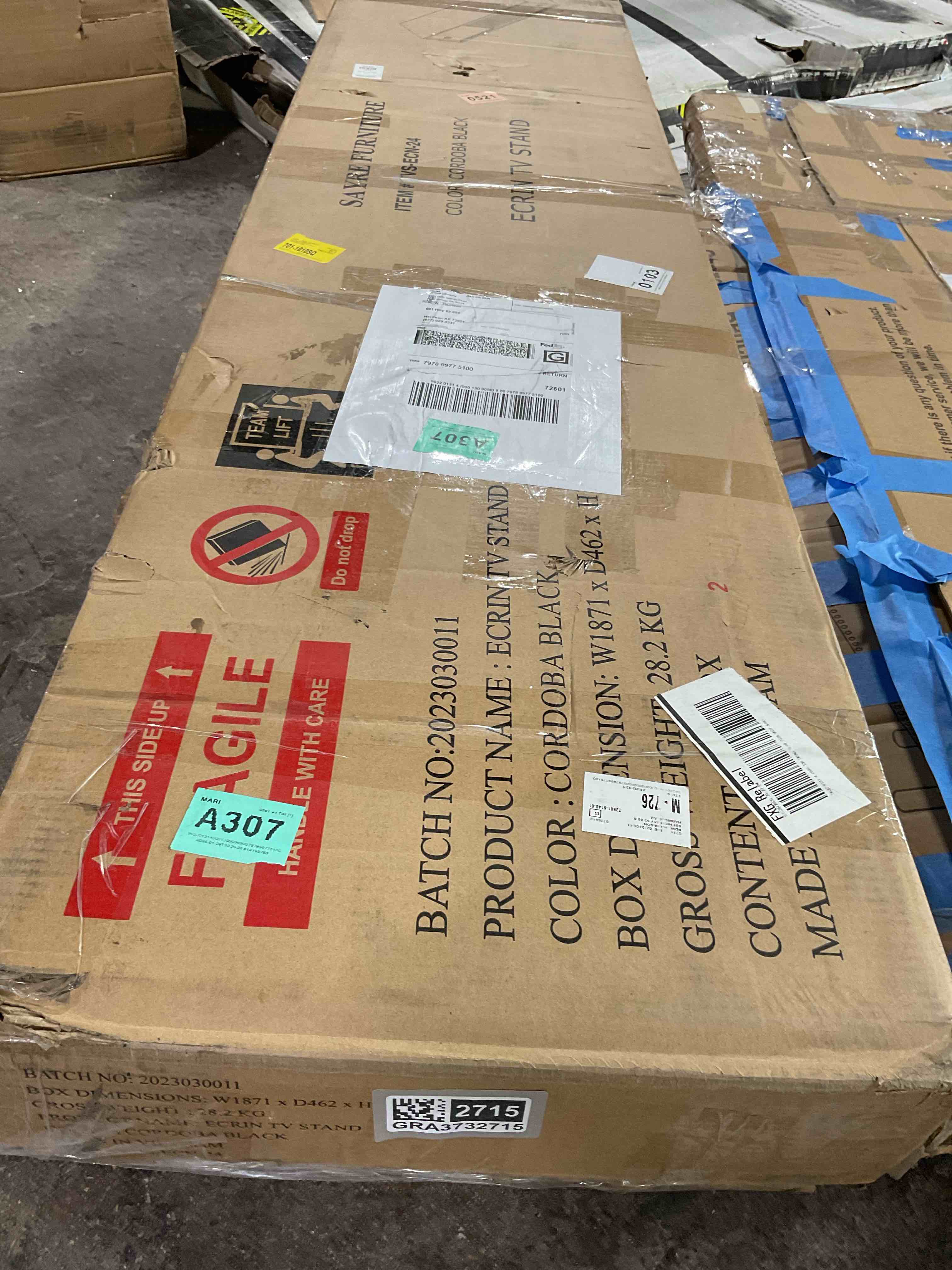 Condition photo showing Good Condition for Ecrin Tv Stand