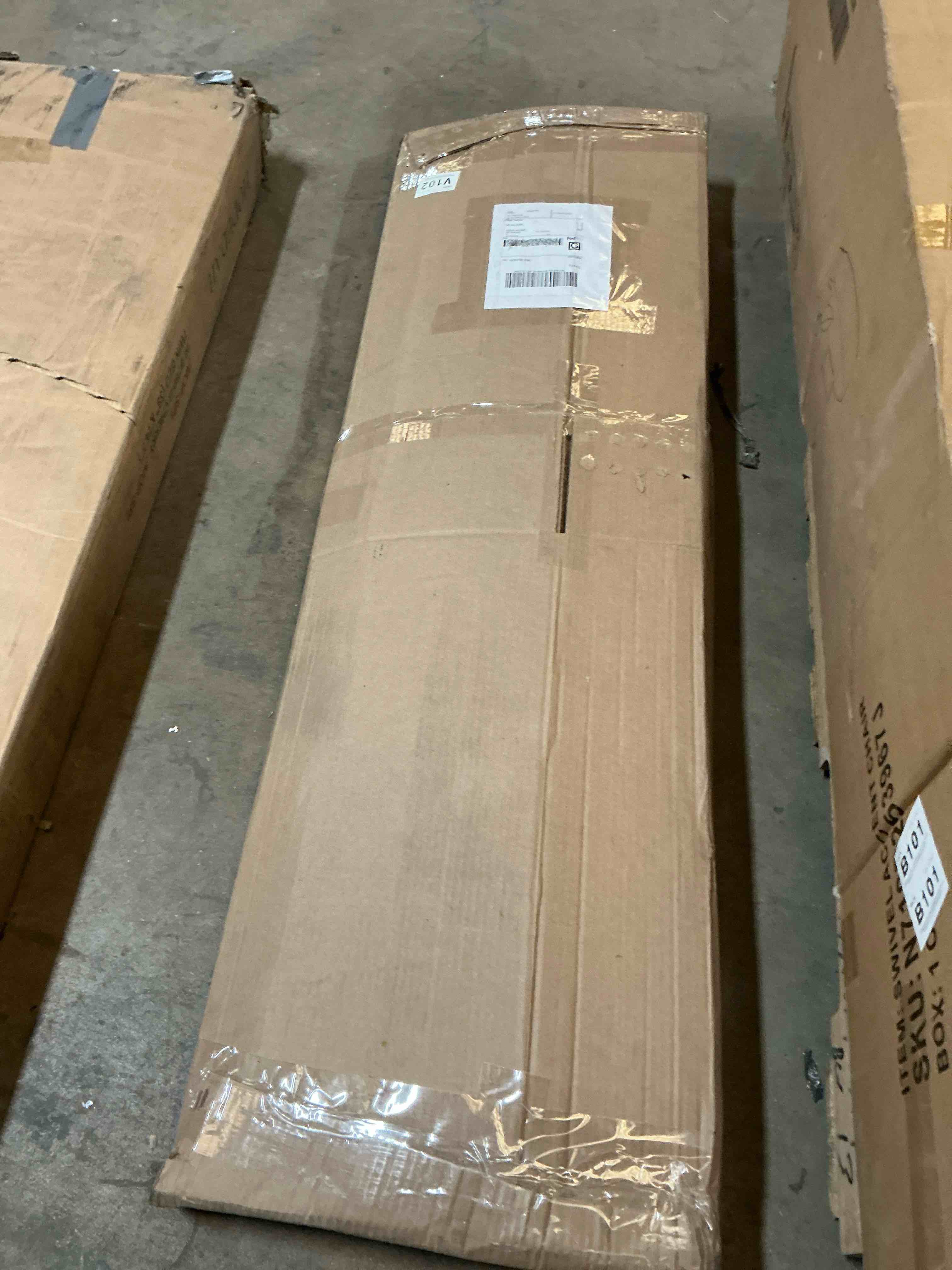 Condition photo showing Good Condition for Kitchen Pantry With Glass Door And Microwave Shelf