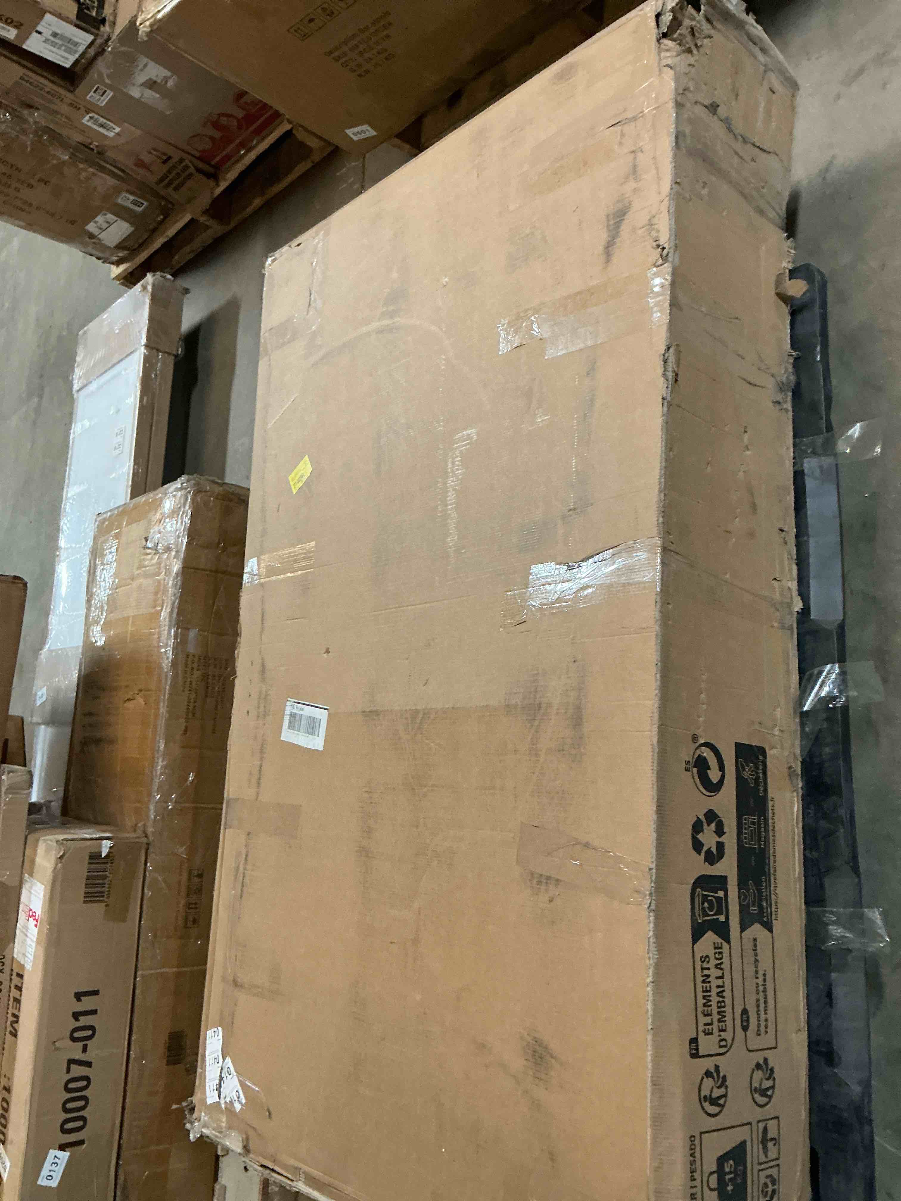 Condition photo showing Good Condition for Keter Store It Out MAX 4.8x2.7 ft. Durable Resin Outdoor Storage Shed With Floor and Double Doors for Garden Patio Furniture and Tools, Brown