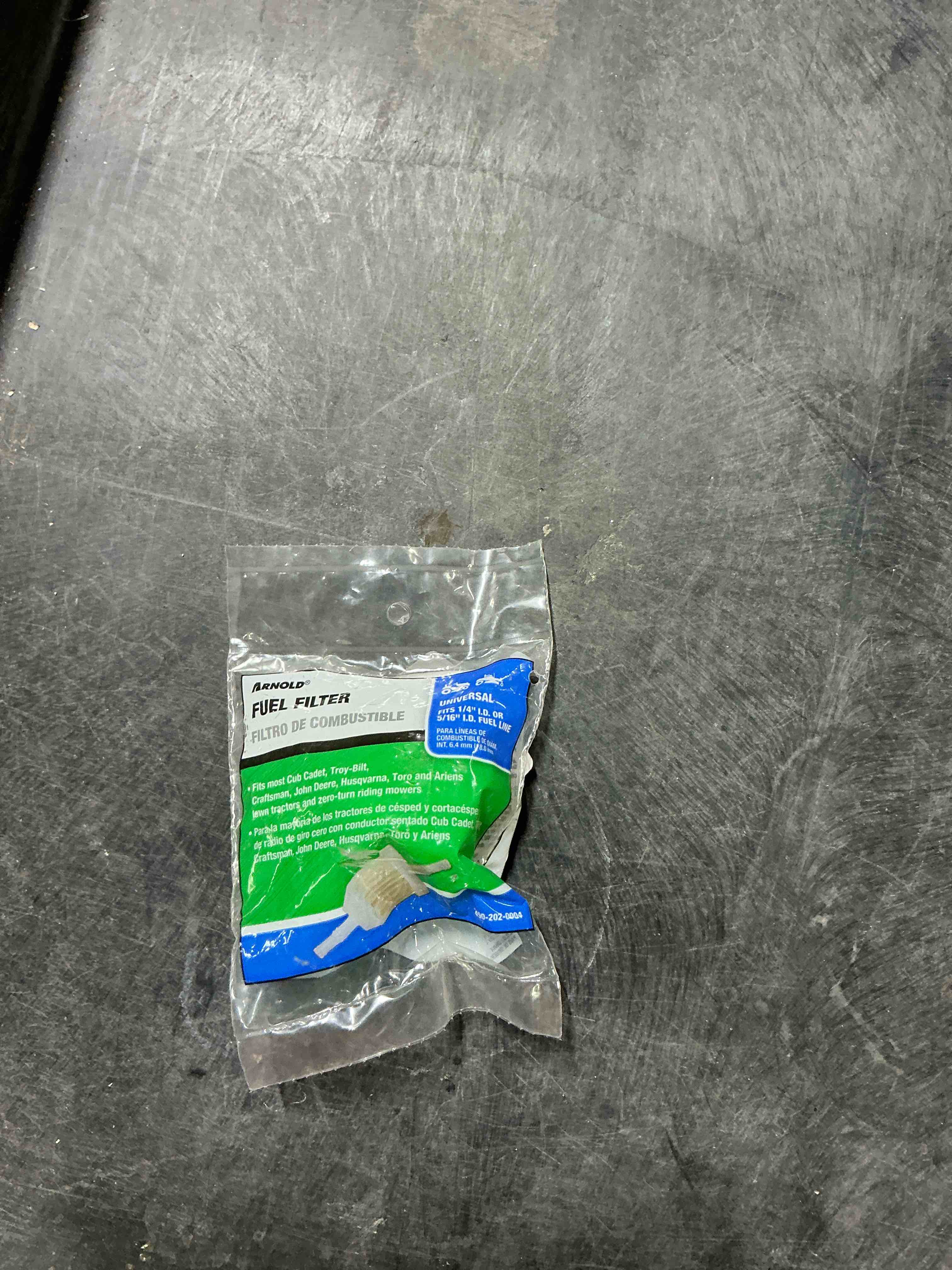 Condition photo showing Good Condition for 1/4 In. Or 5/16 In. Fuel Filter Line Fits All Gas Engines Up To 80 HP