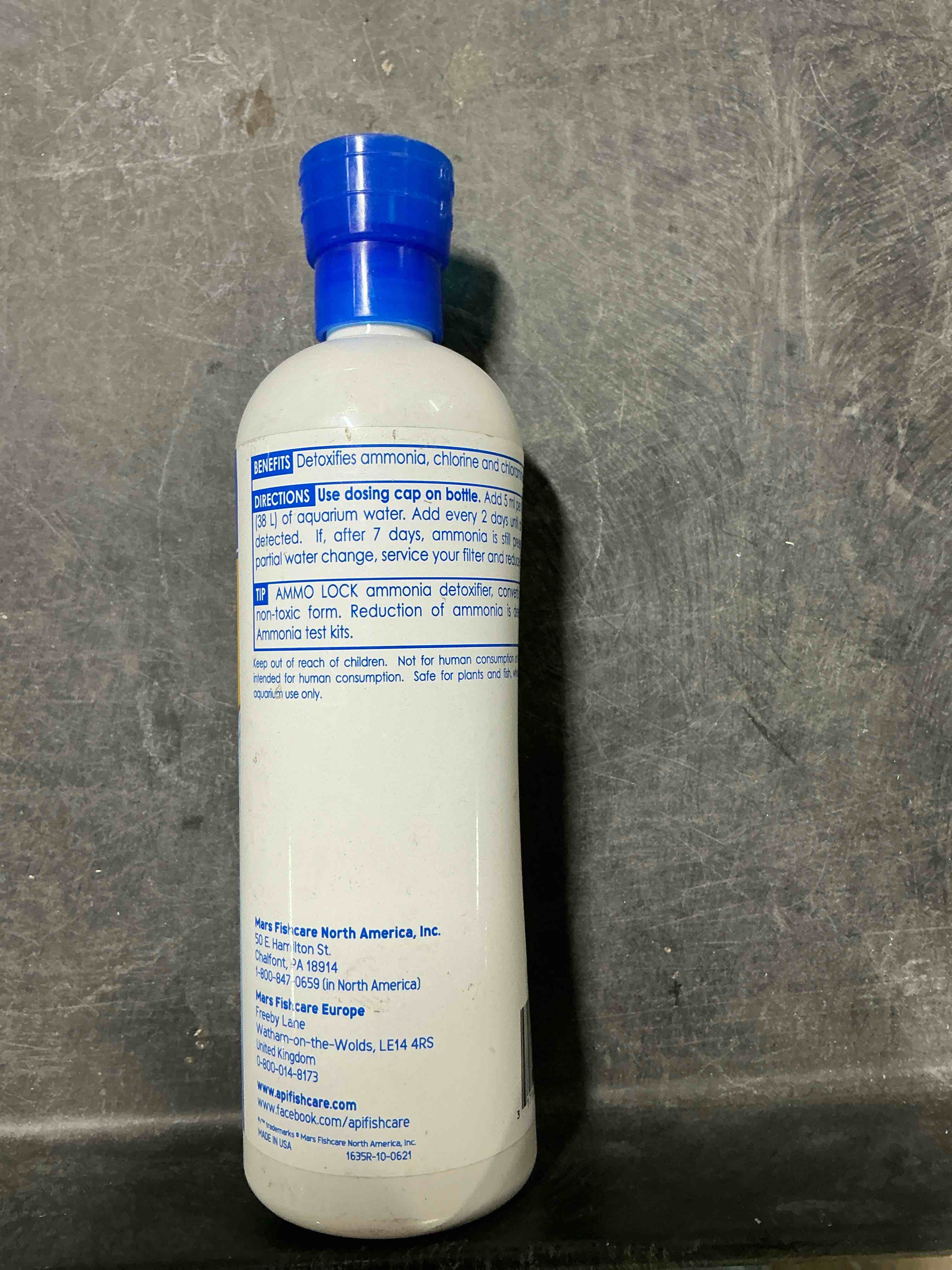 Condition photo showing Good Condition for API AMMO-LOCK Freshwater and Saltwater Aquarium Ammonia Detoxifier 16-Ounce Bottle