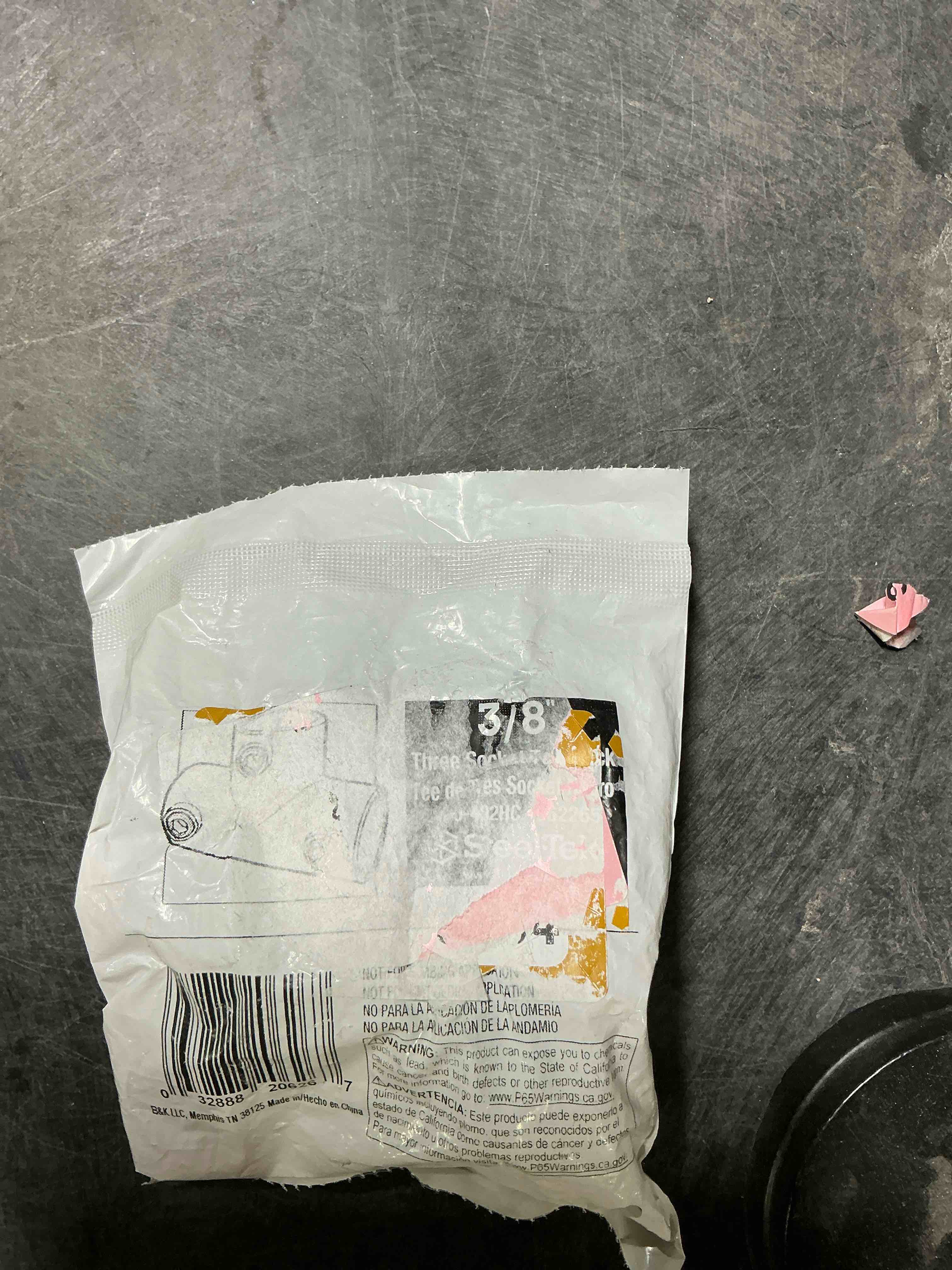 Condition photo showing Good Condition for SteelTek 3/8in Three Socket Tee Black 962265 680-402HC