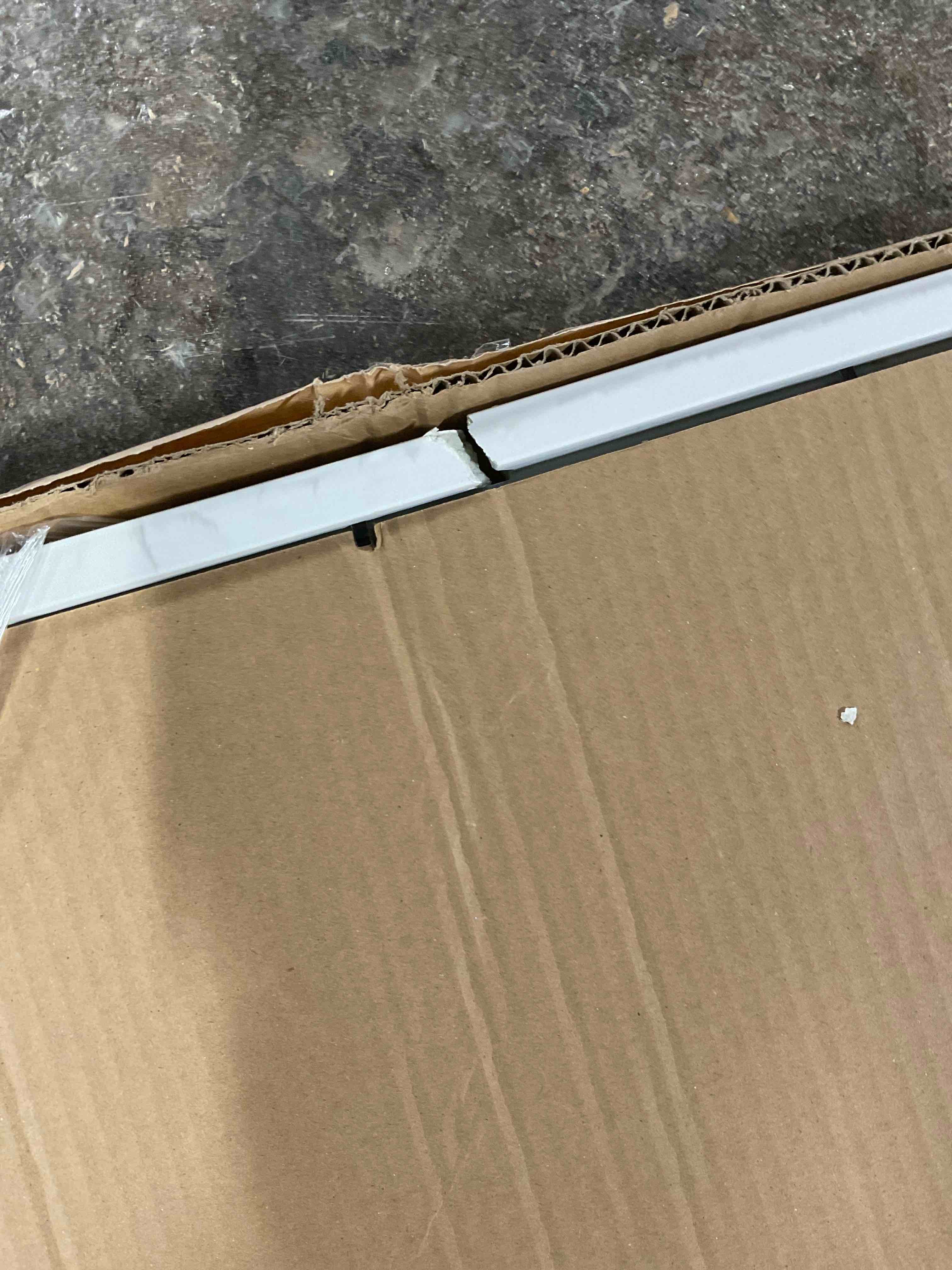 Condition photo showing As Is for (Broken) Large Picture Frame