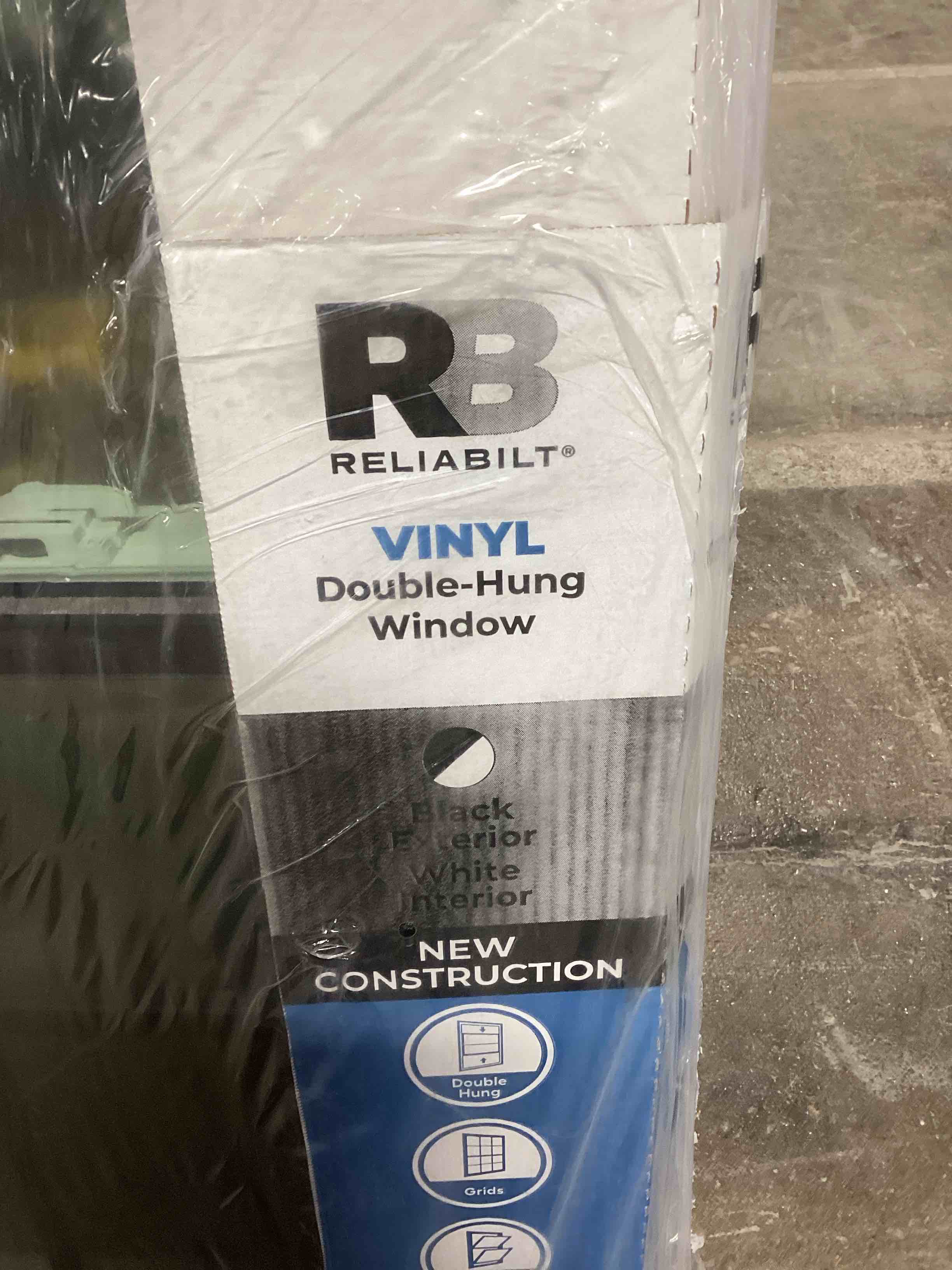 RELIABILT DOUBLE HUNG WINDOW 36”X46” 