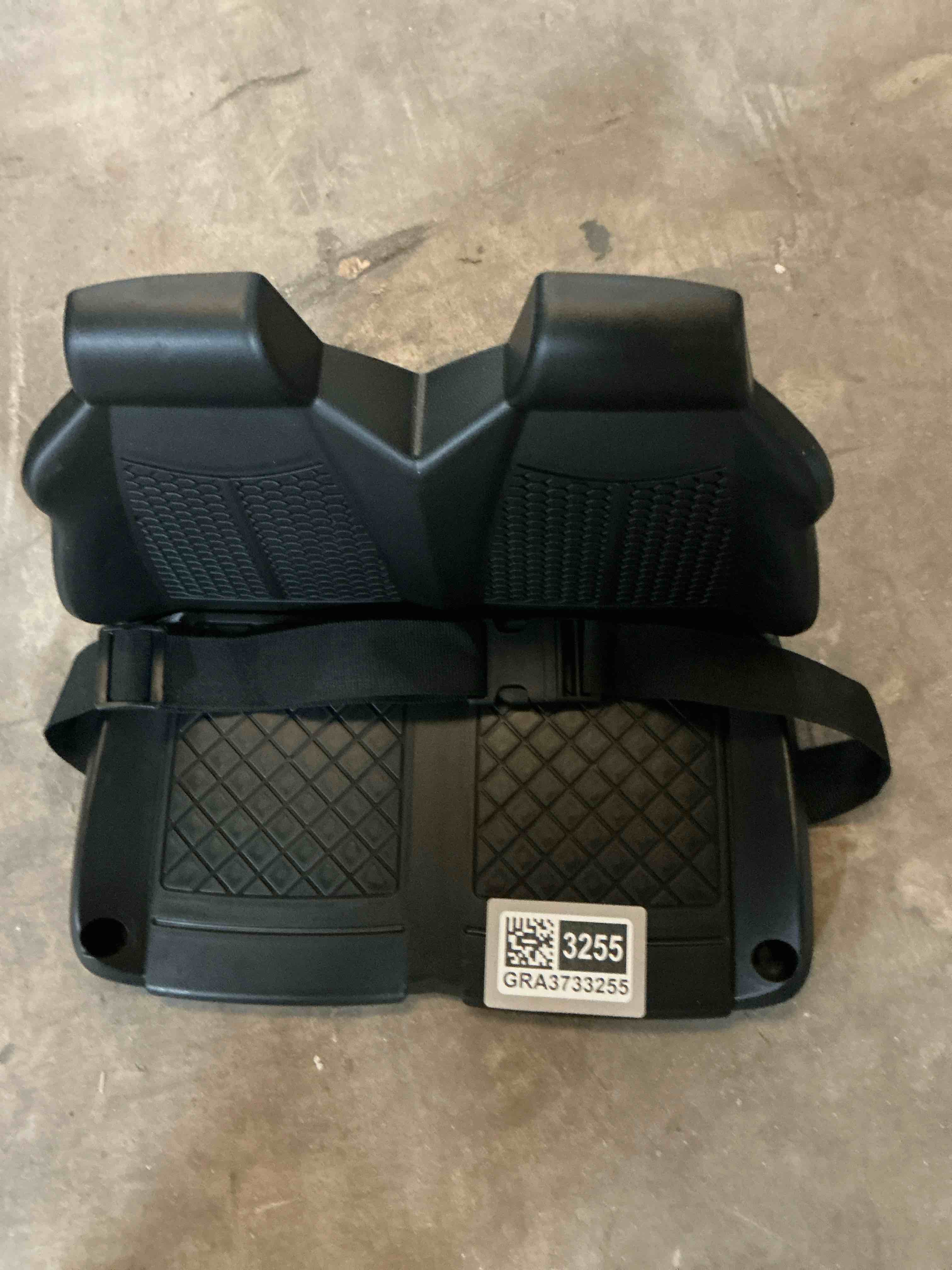 doll vehicle seat black toy seat