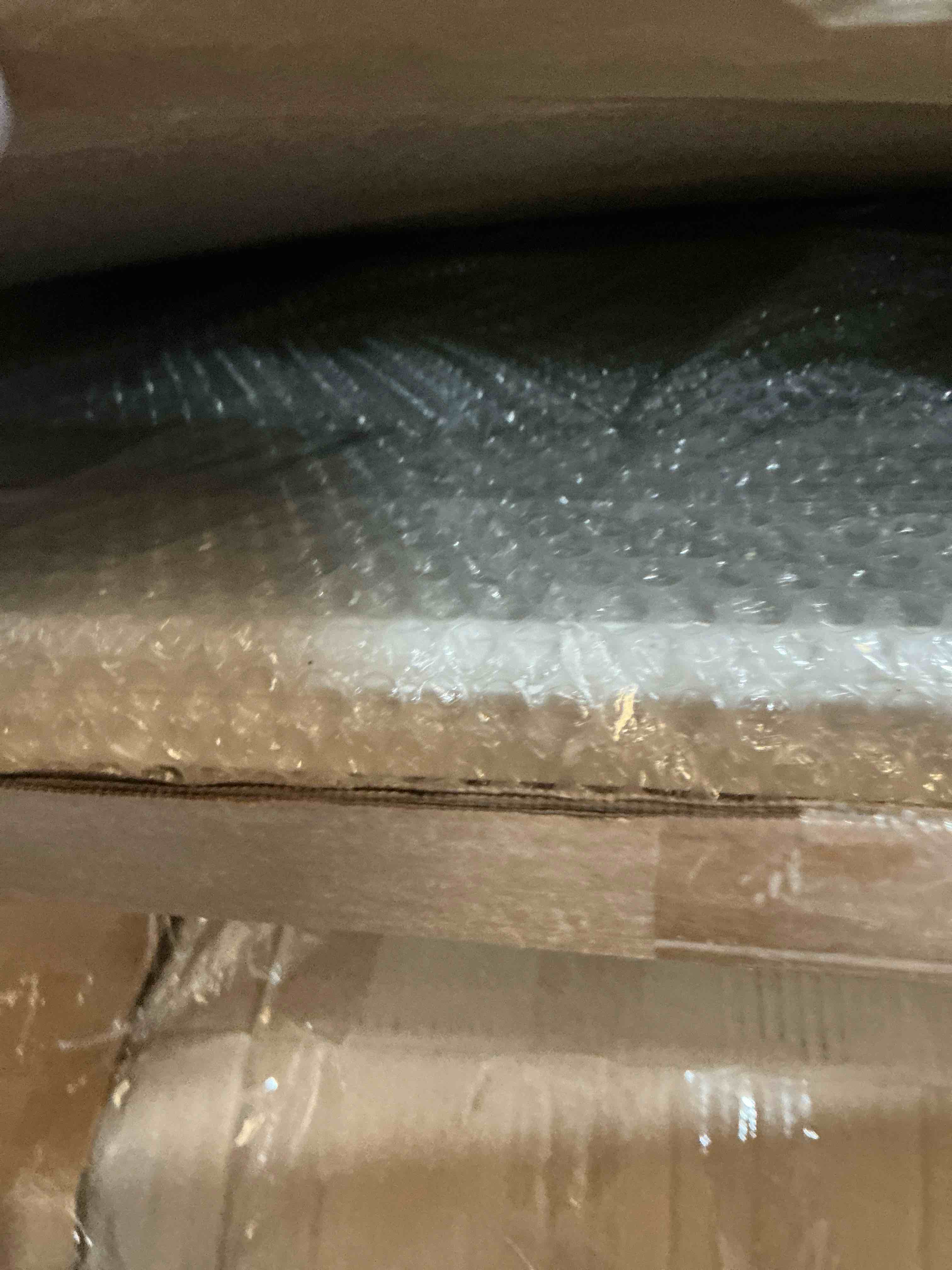 Condition photo showing Good Condition for Pre-drilled 80" Height 4-lite Frosted Tempered Glass And Solid Manufactured Wood White Primed Slab Door