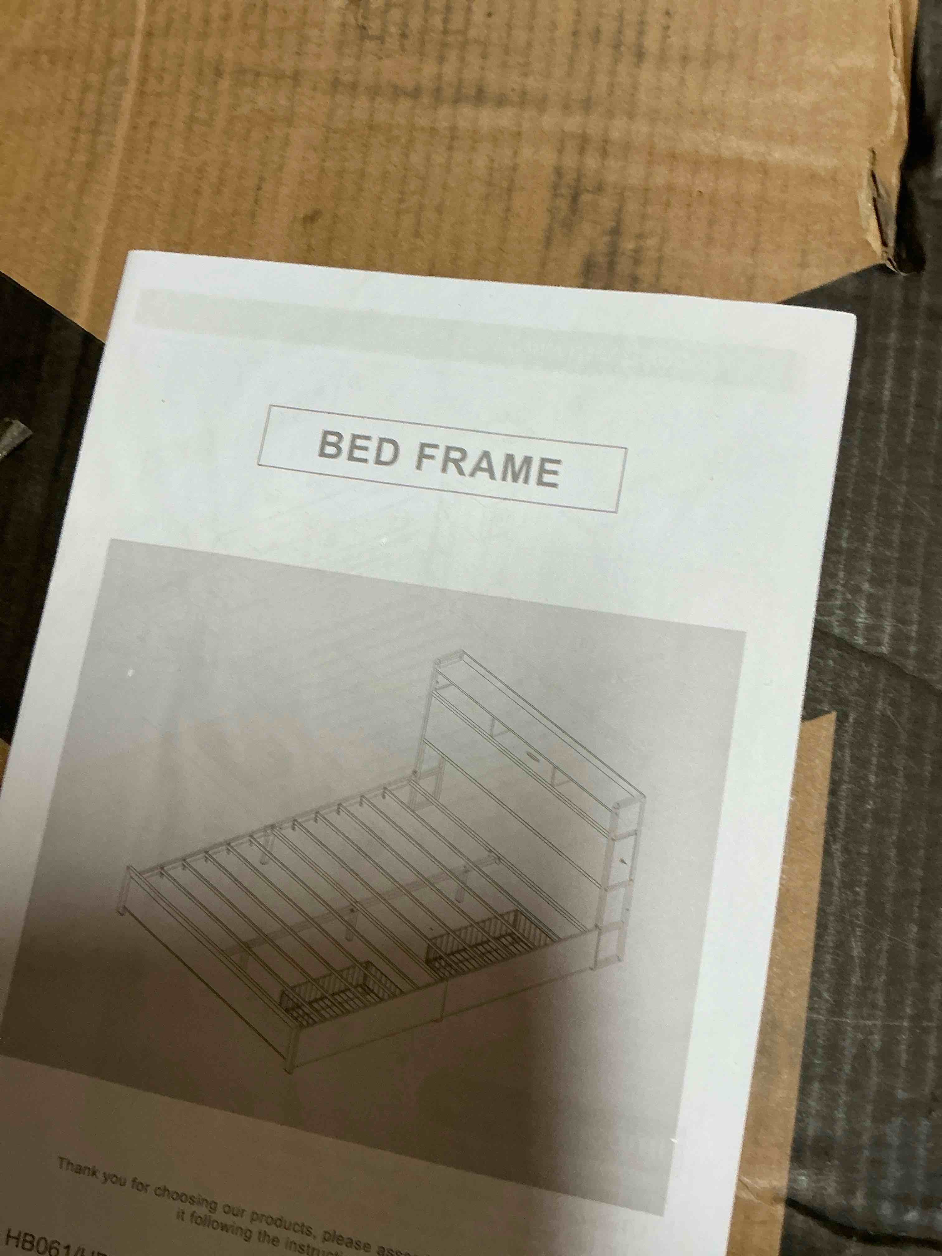 bed frame size unknown