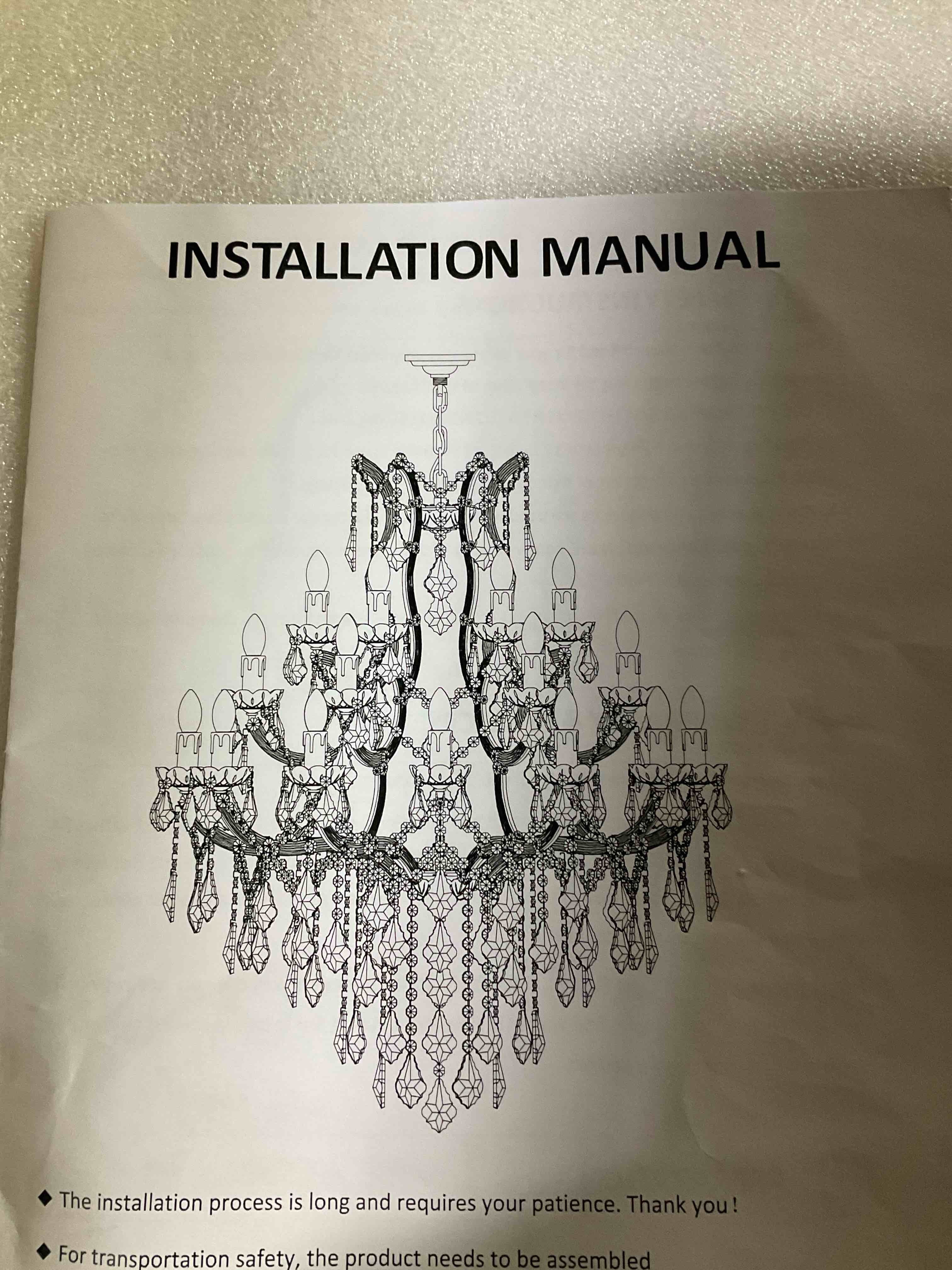 Condition photo showing Good Condition for LIGHTING DESIGN DESIGNERS, ORIGINAL BRAND, CHANDELIER