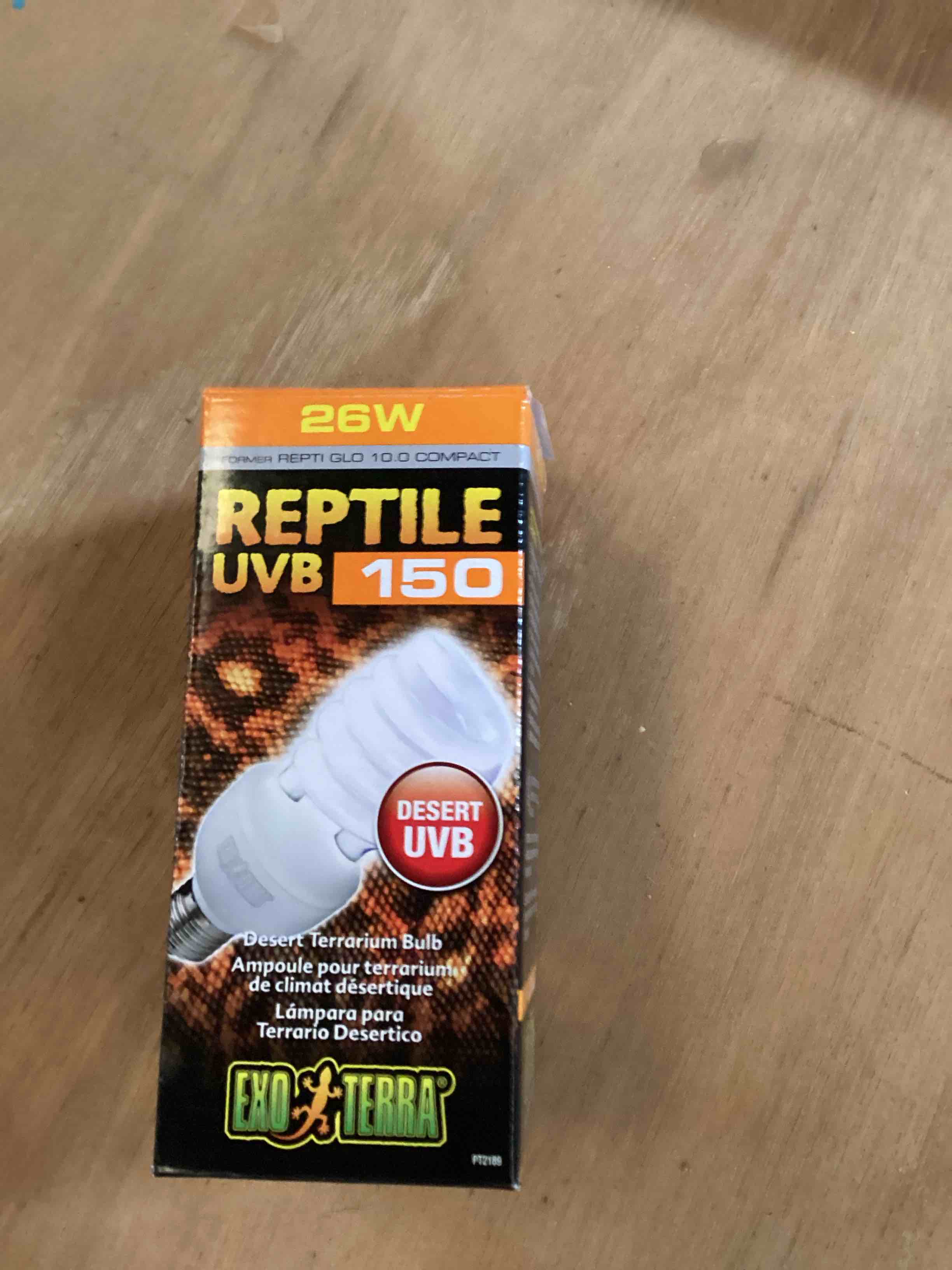 reptile uv bulb 150