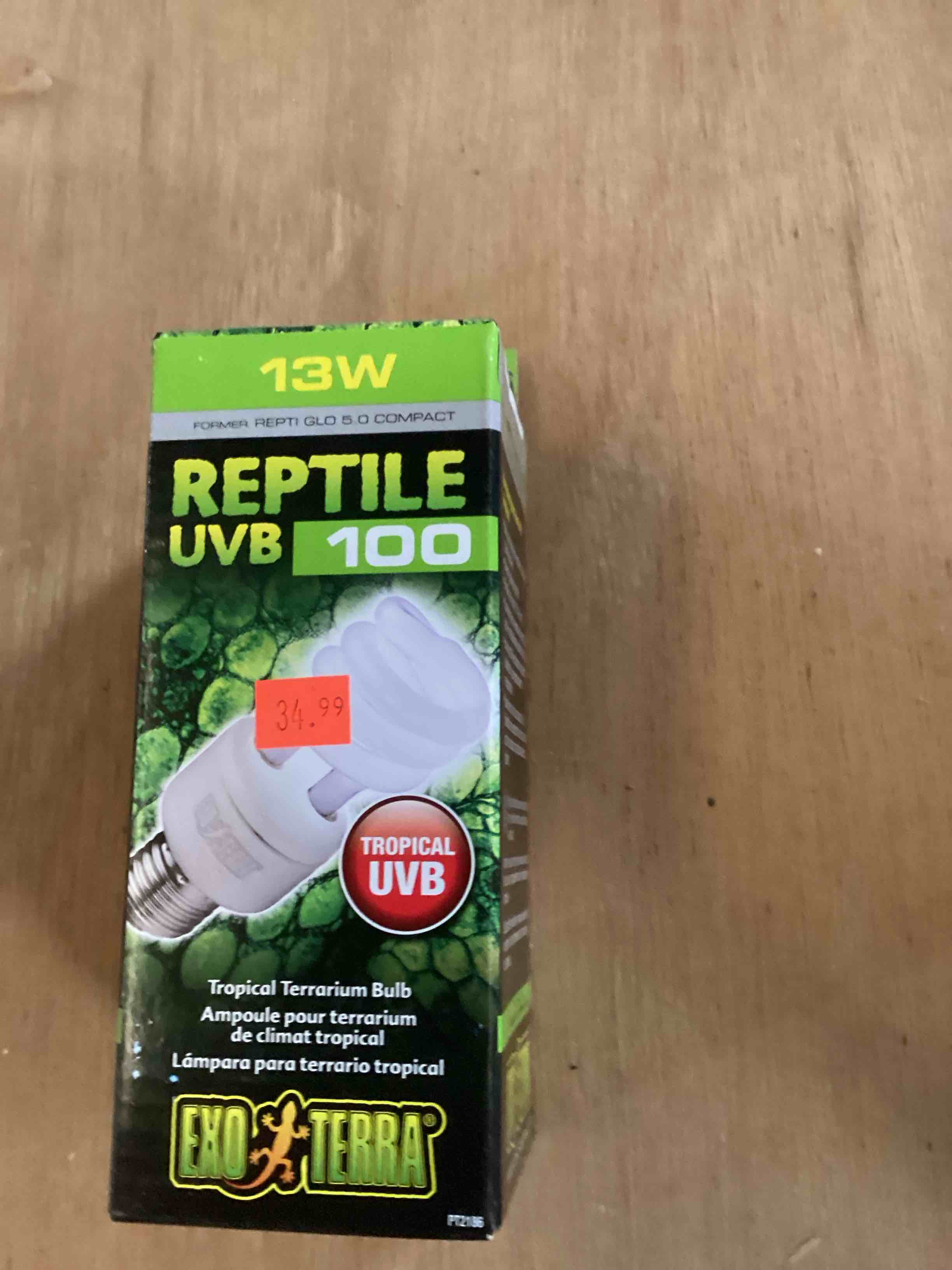 reptile uvb 100