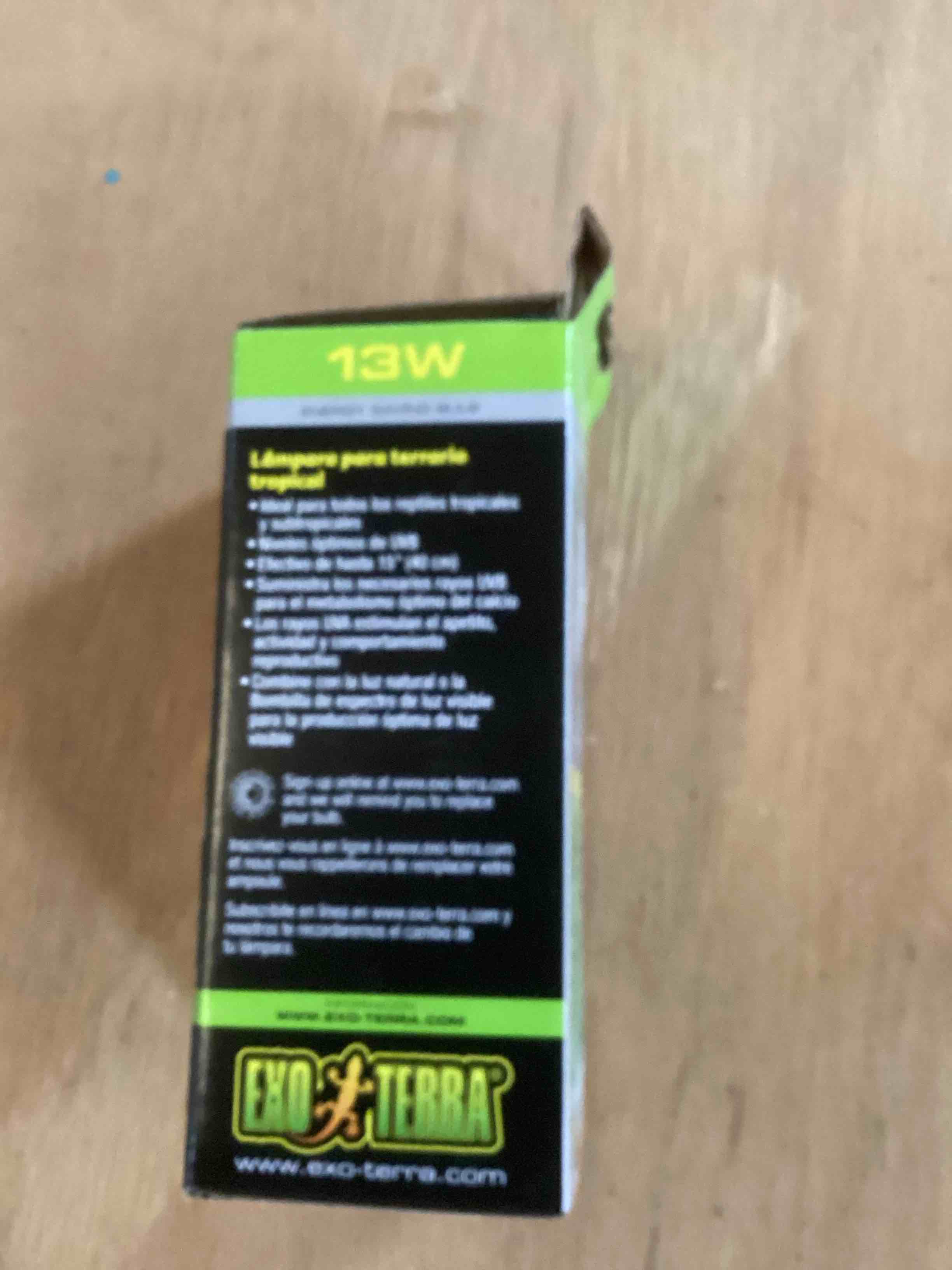 Condition photo showing Good Condition for reptile uv bulb 100