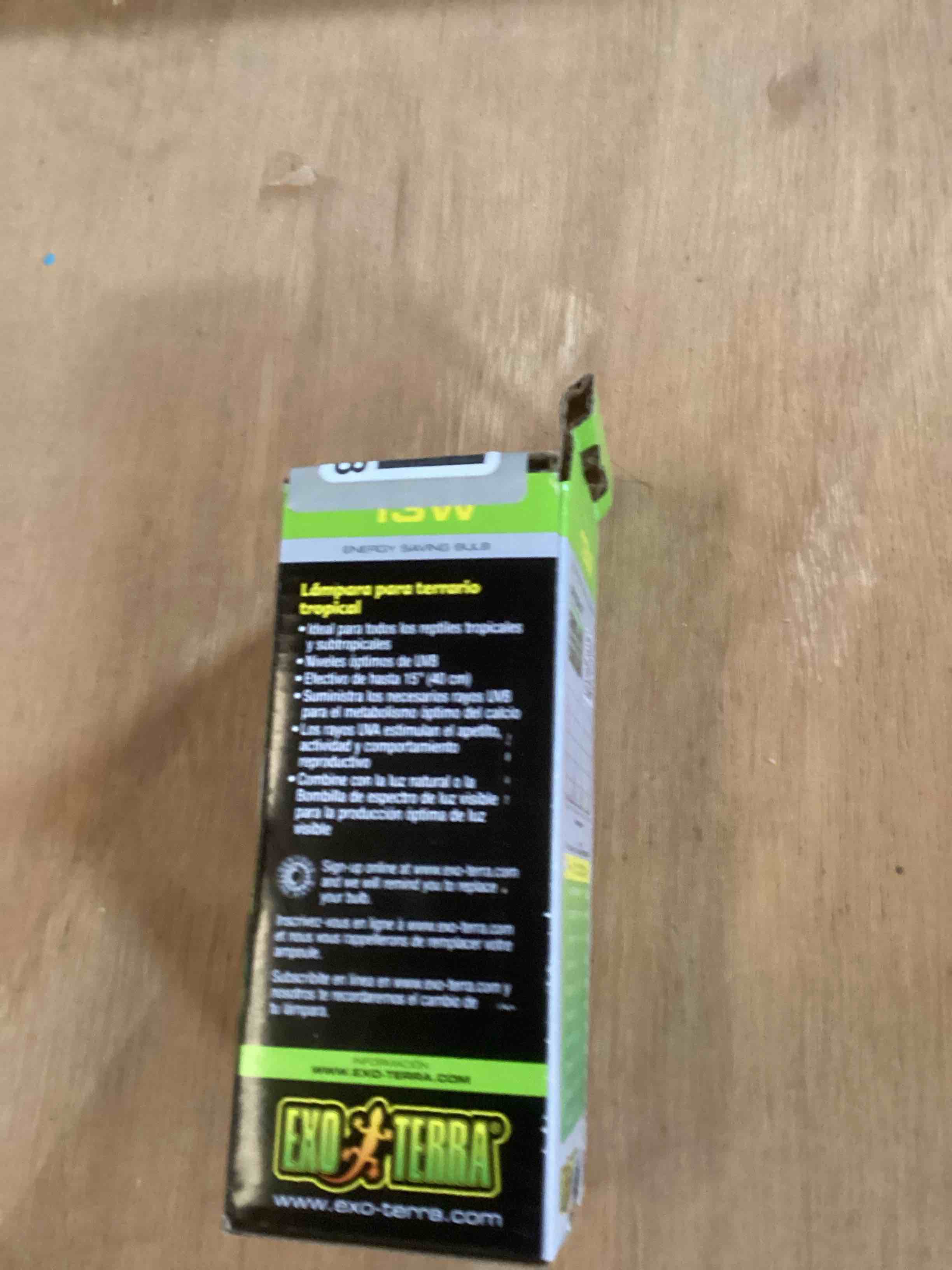 Condition photo showing Good Condition for reptile uv bulb 100