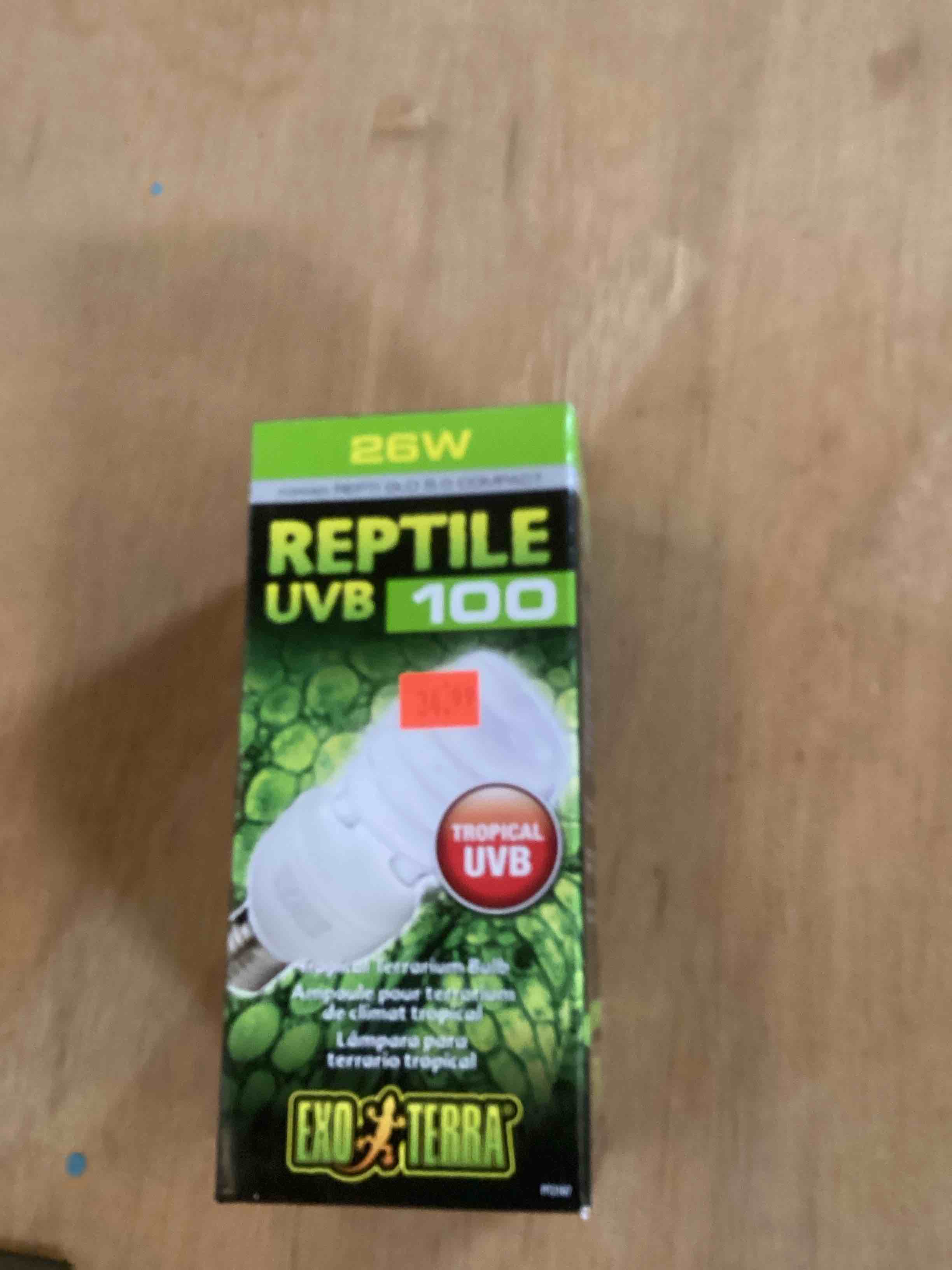 reptile uvb 100