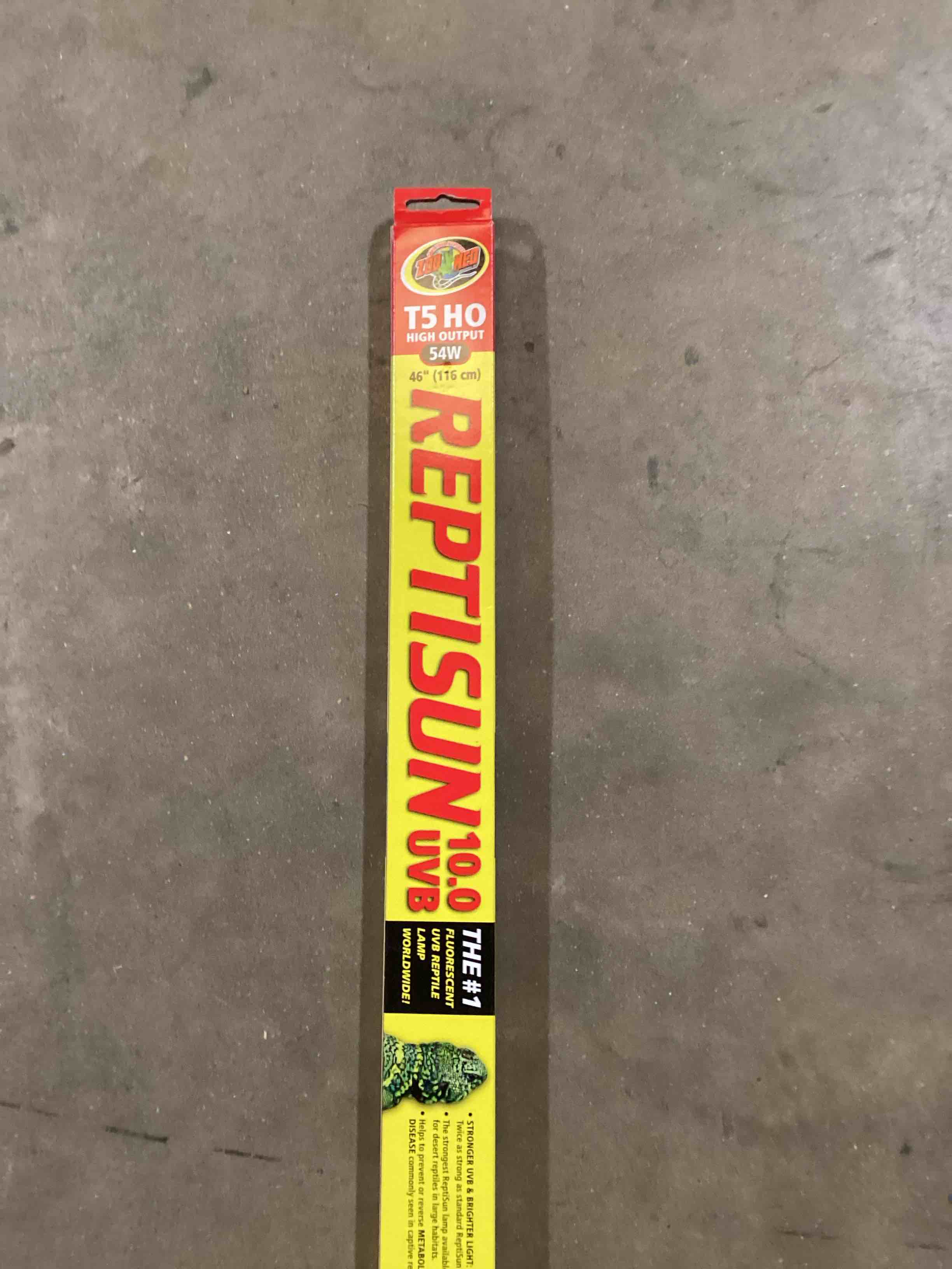 Condition photo showing New/Like New for Zoo Med ReptiSun 10.0 T5-HO UVB Fluorescent Lamp, 54 W, 46"