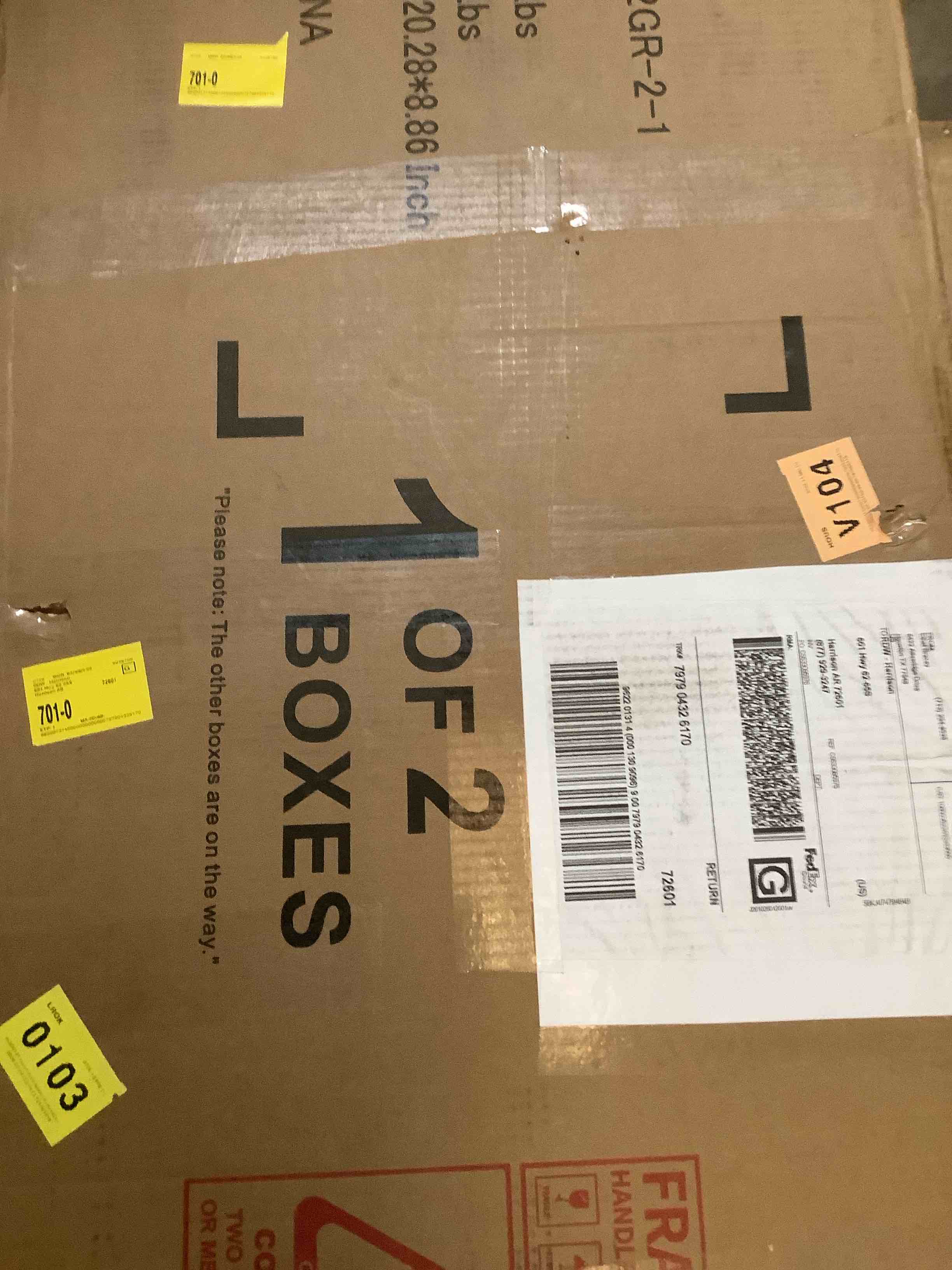 Condition photo showing Good Condition for 71" Pantry Cabinet with Charging Station and LED Lights