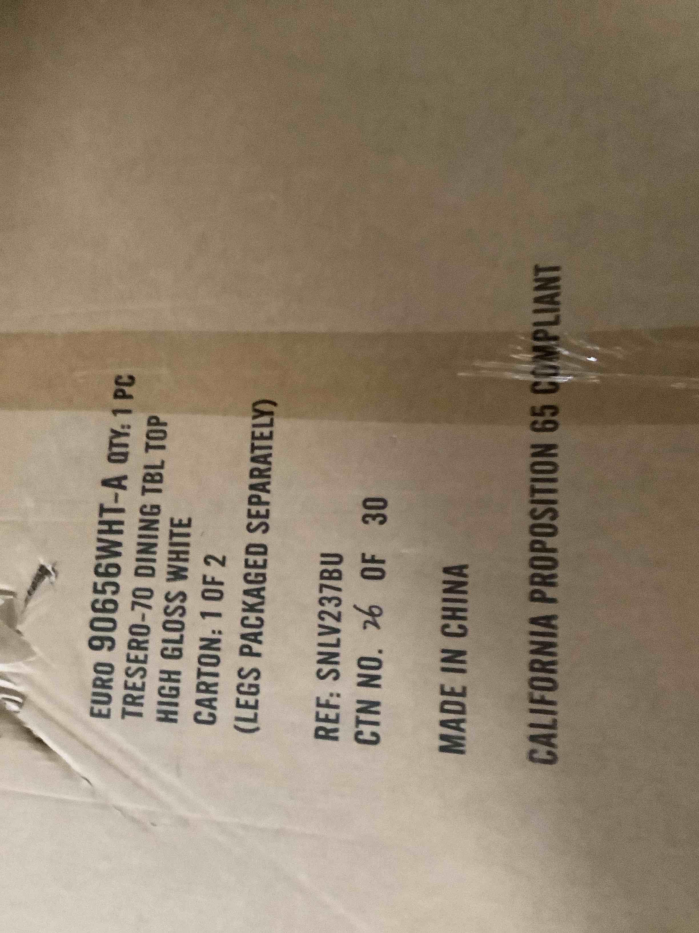 Condition photo showing Good Condition for tresero - 70 dining table top