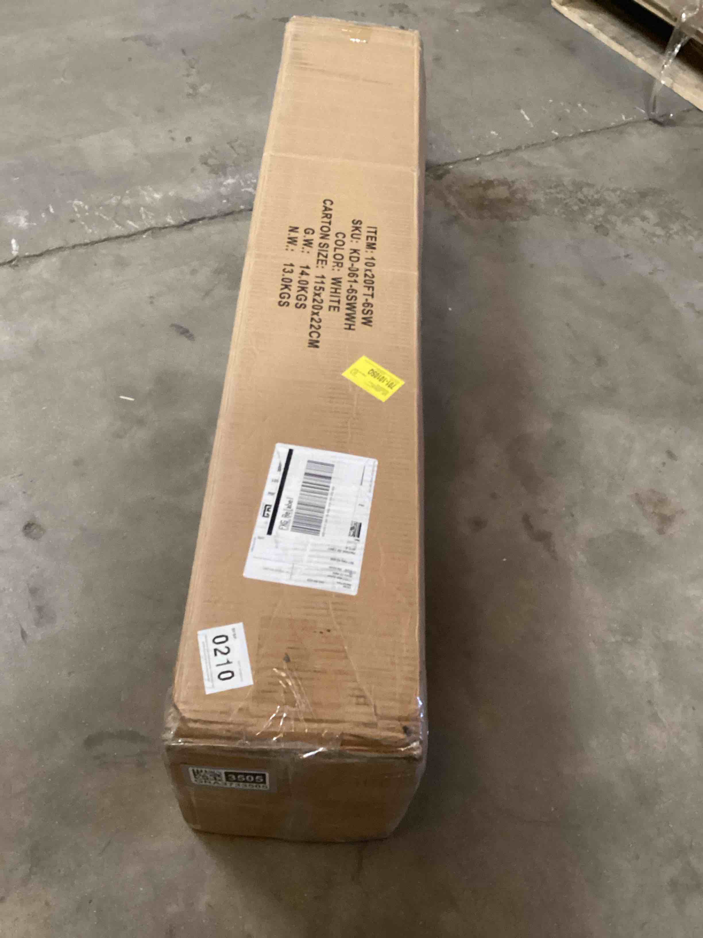 Condition photo showing Good Condition for 10x20\u0027 Party Canopy Tent with Removable Sidewalls - Outdoor Wedding Gazebo for Special Events