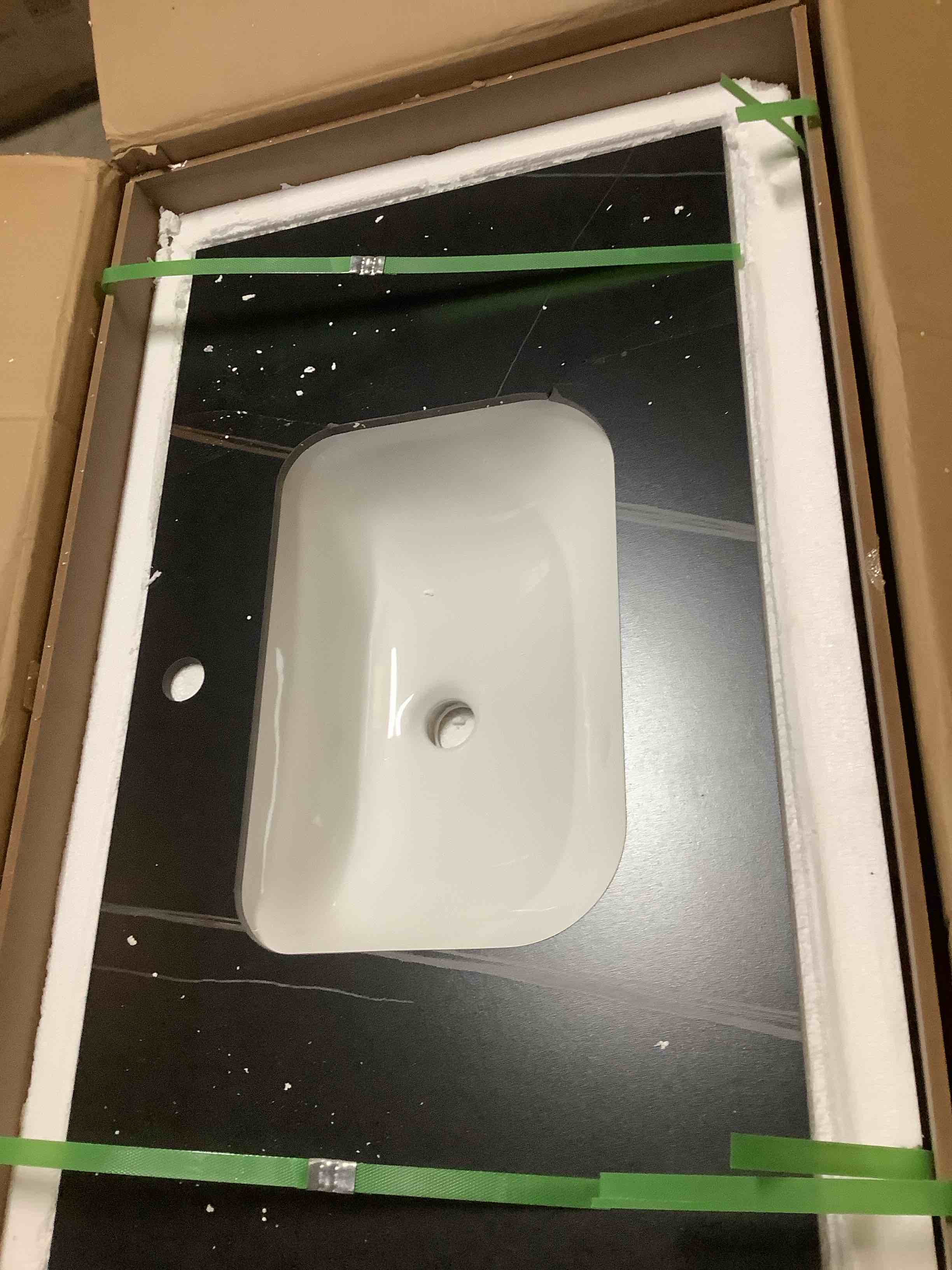 broken tile sink good