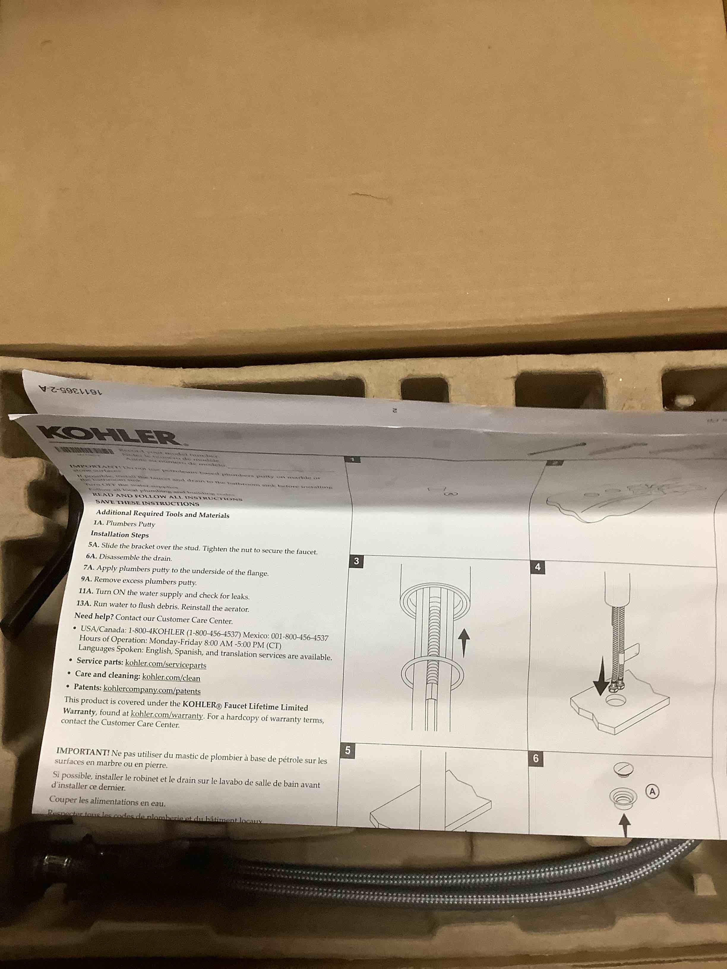 Condition photo showing Good Condition for Elate Single-Handle Bathroom Sink Faucet, 1.2 Gpm