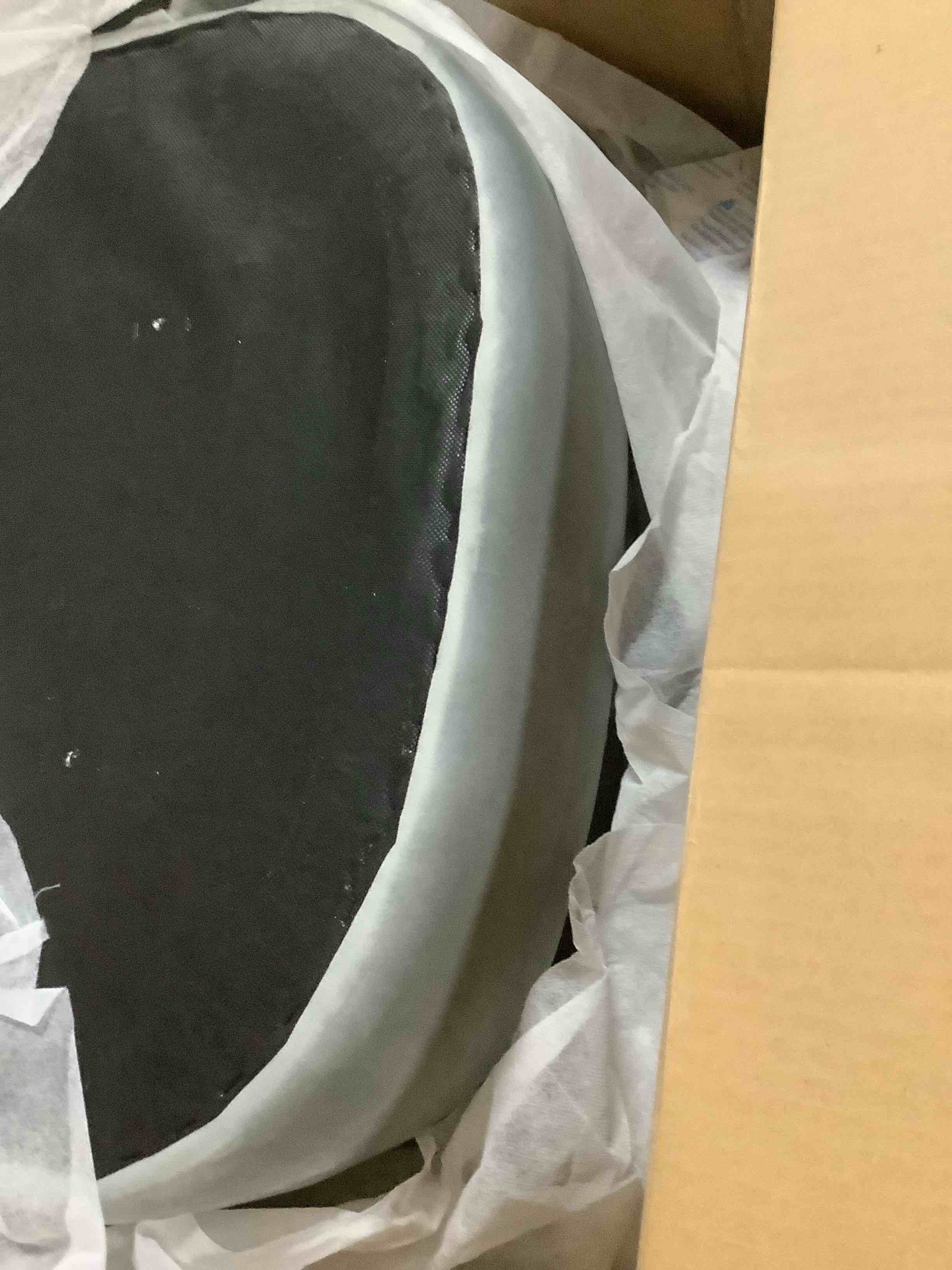 Condition photo showing Good Condition for Jarissa 27.8\u0027\u0027 Wide Modern Soft Wide Upholstered Swivel Barrel Chair