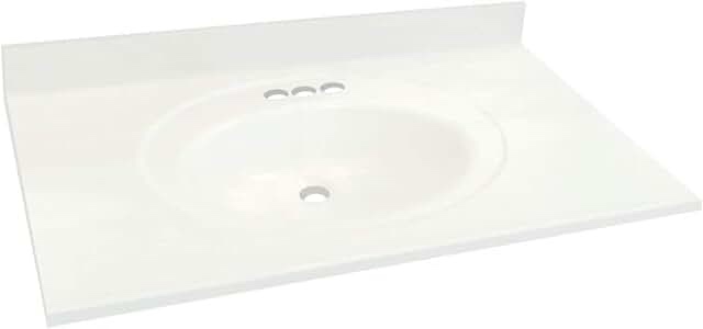 31 x 22 Premium cultured marble top