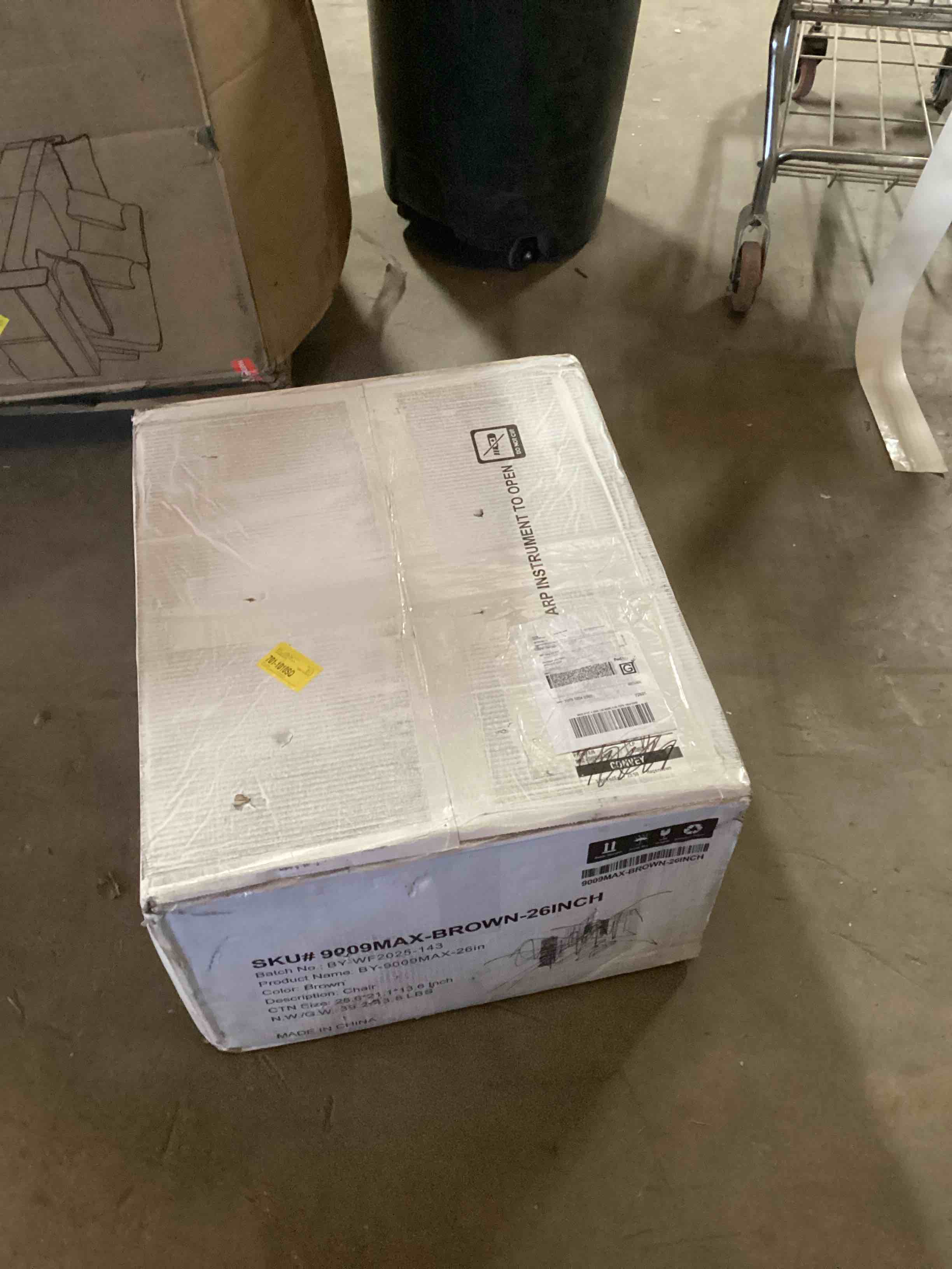 Condition photo showing Good Condition for Kymberlynn Swivel Upholstered Low Back Bar \u0026 Counter Stool With Metal Frame