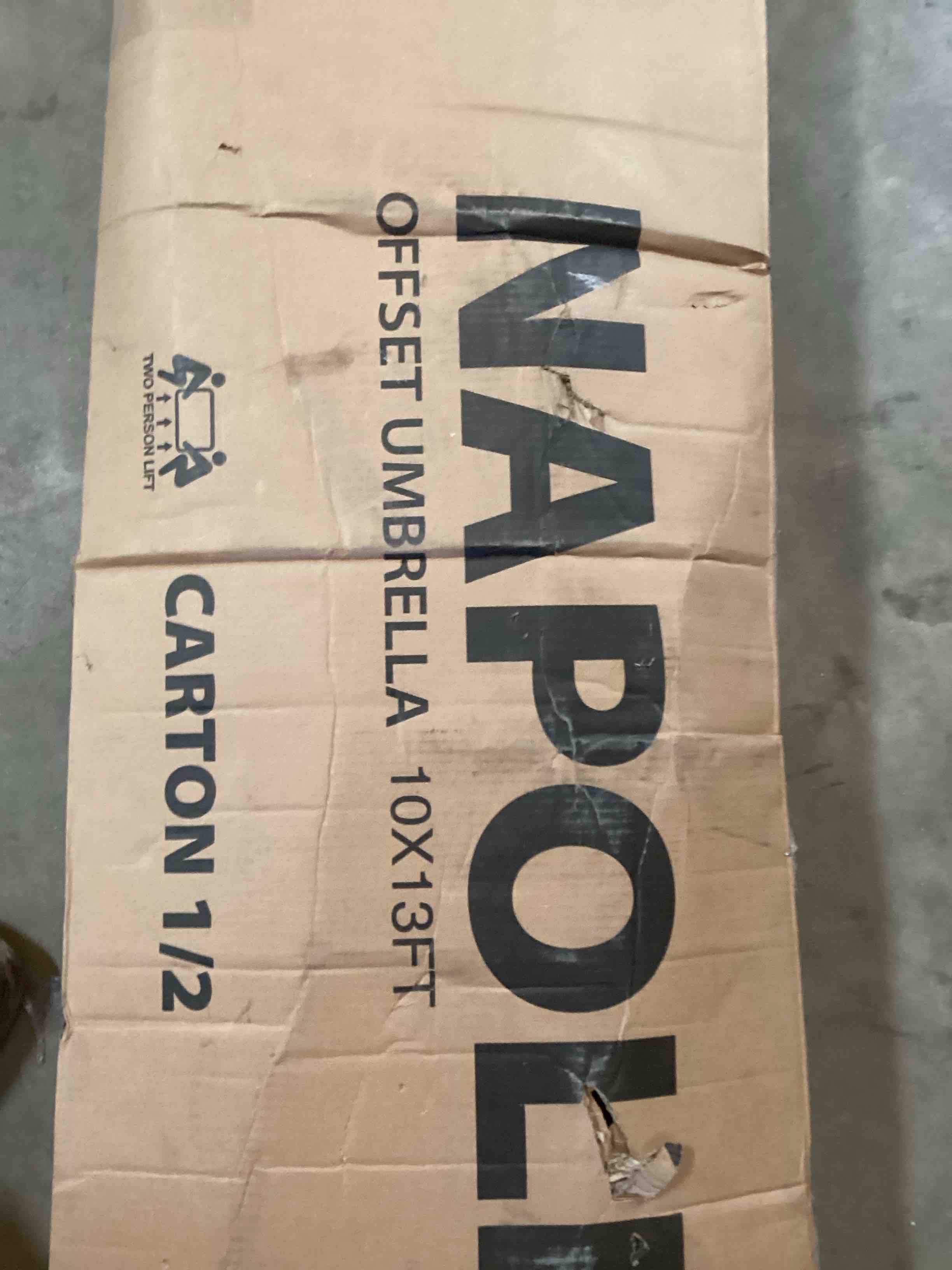 Condition photo showing Good Condition for Napoleon offset umbrella