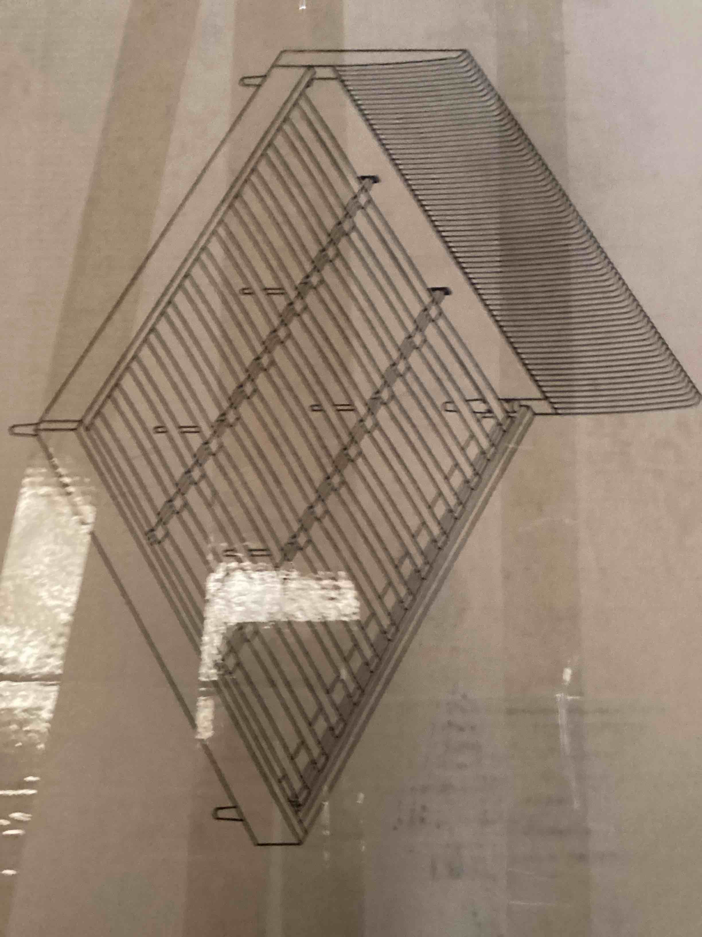 Condition photo showing Good Condition for  incomplete box one of two      California king headboard