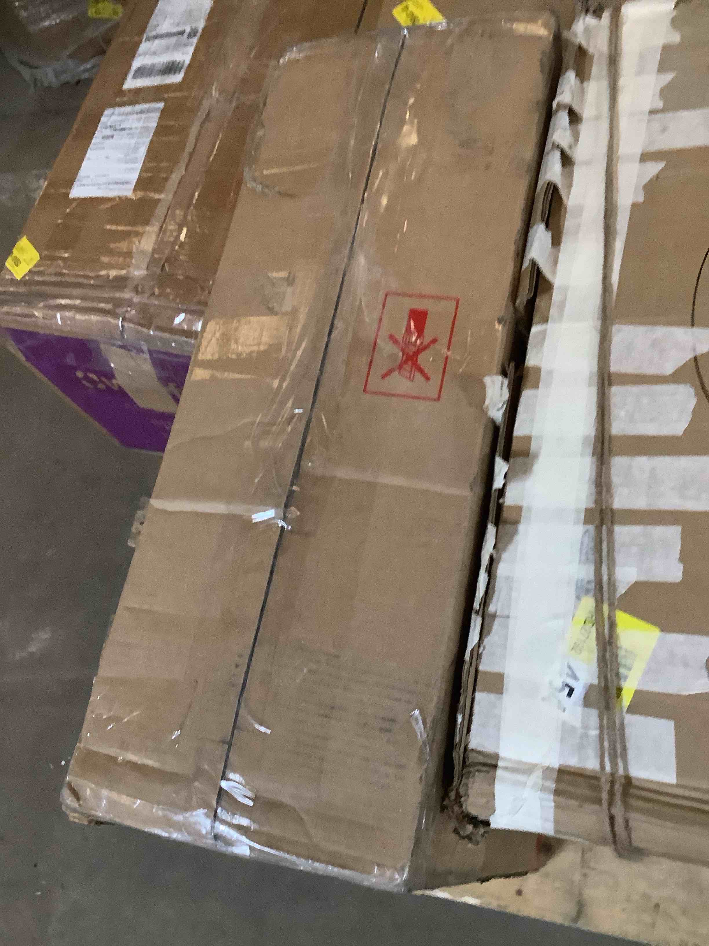 Condition photo showing Good Condition for Achilina 24.4\u0027\u0027 Wide Vintage Soft Vegan Leather Arm Accent Chair with Removable Backrest