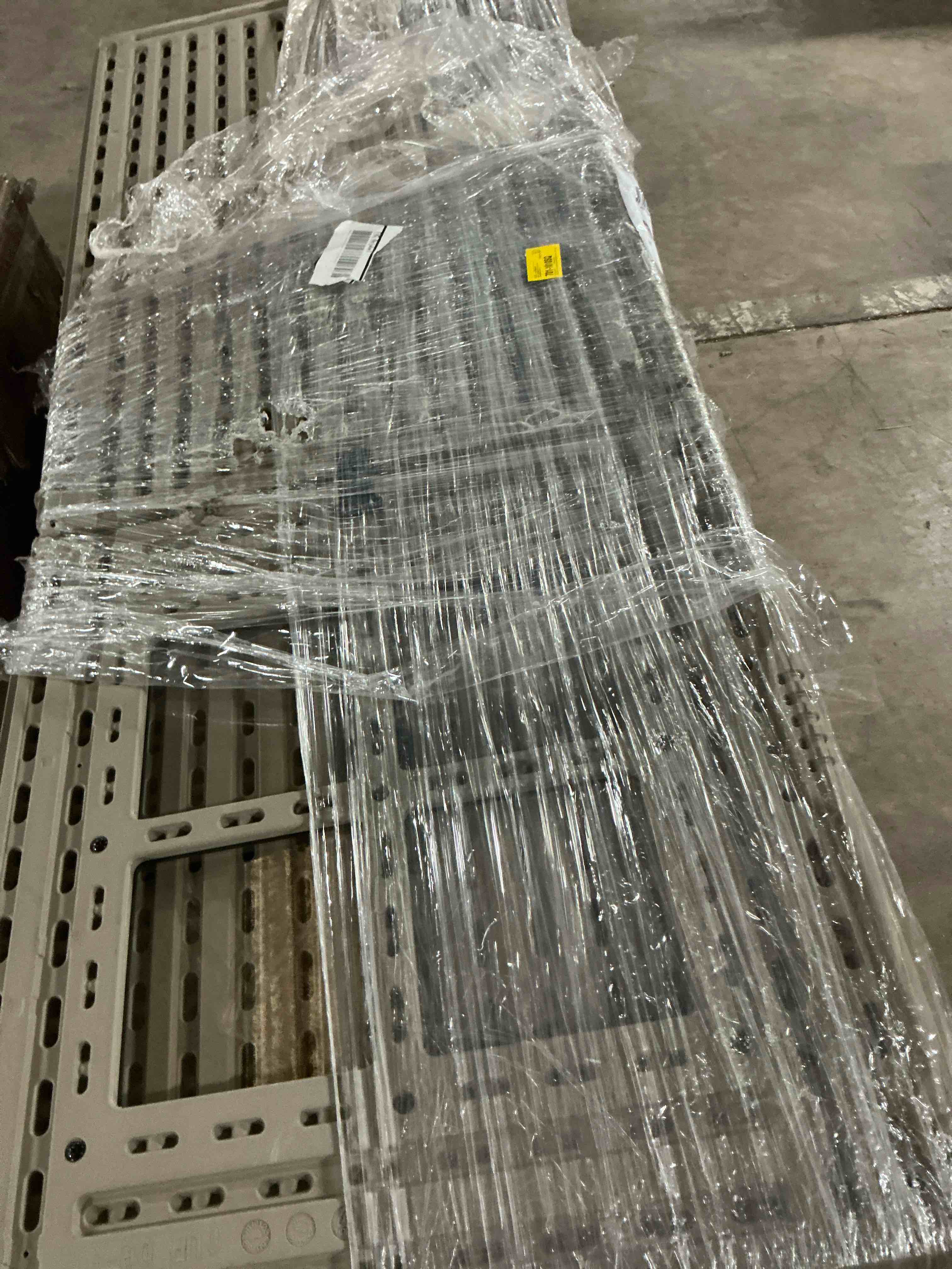 10 ft. w x 10 ft. d plastic storage shed with floor, resin shed with reinforced steel structure, beige