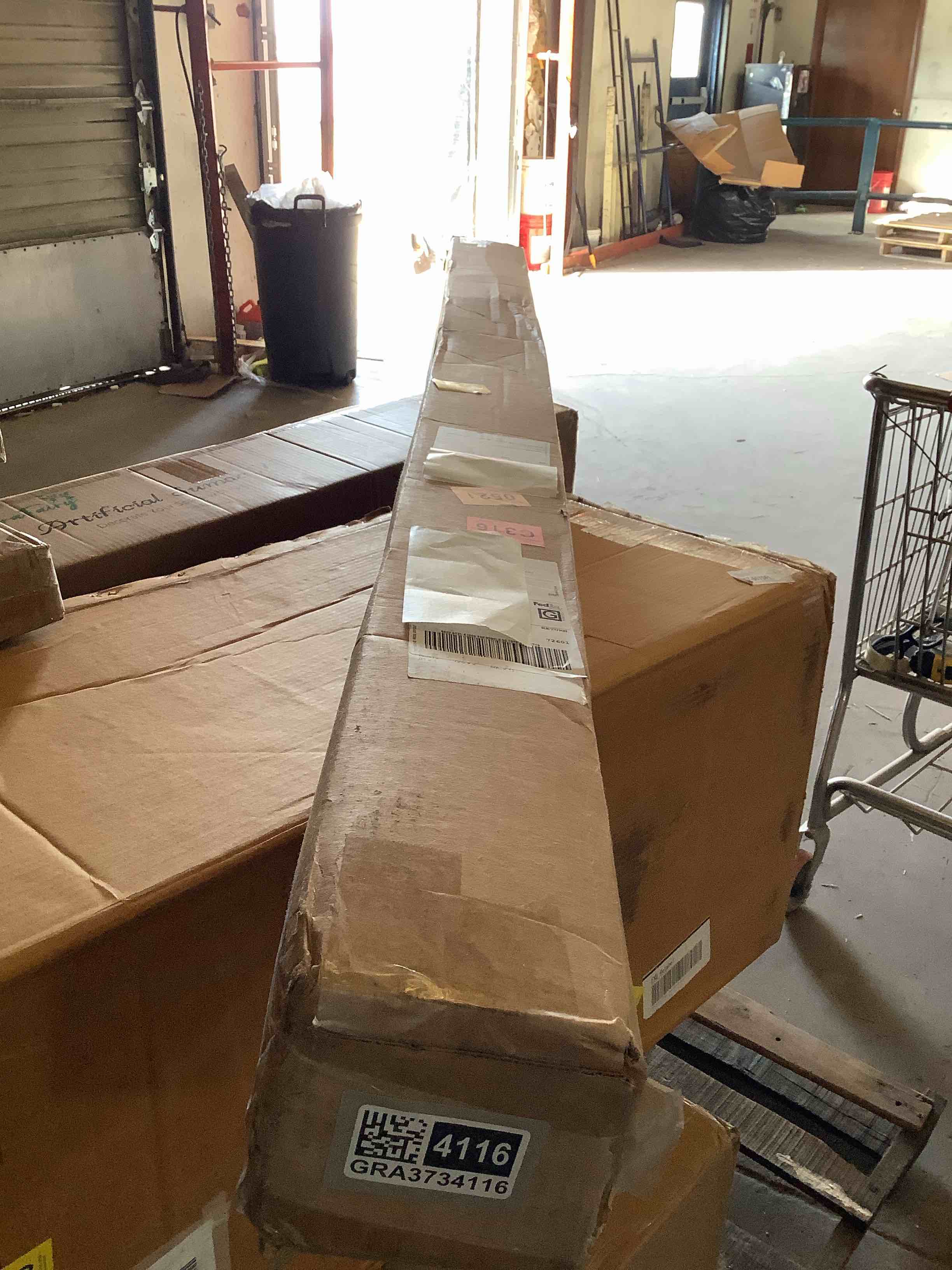 Condition photo showing As Is for Wall Art Print (Frame Assembly Required)