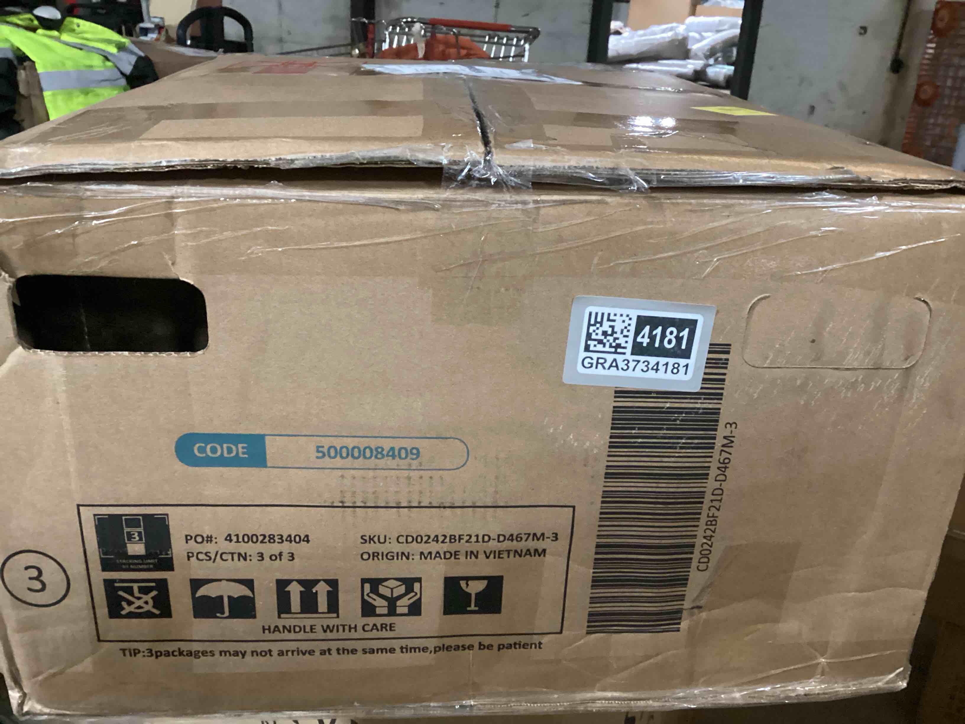 Condition photo showing Good Condition for Arms Of CD0242BF21D-D467M Incomplete Box3/3 Only 