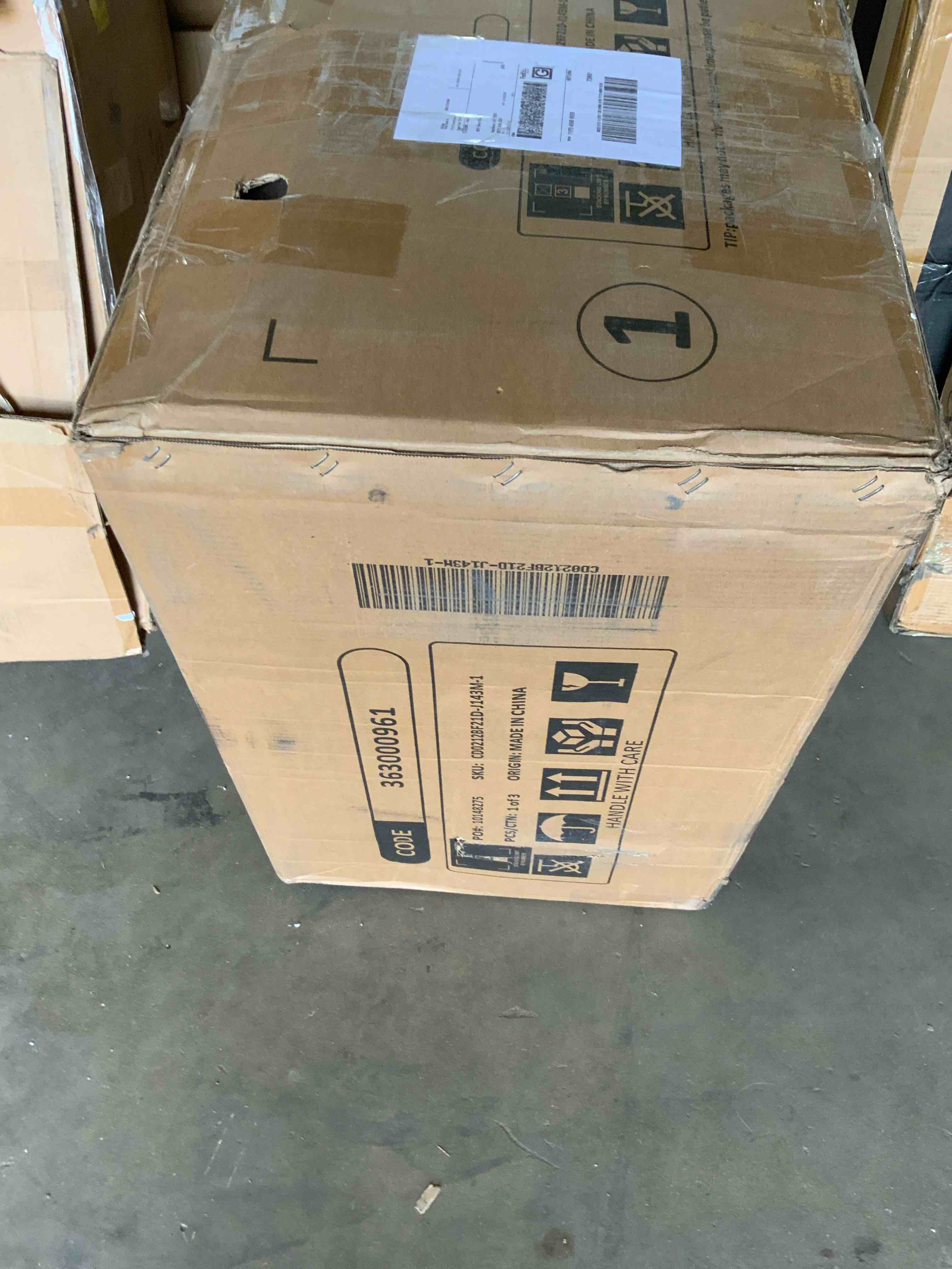 Condition photo showing Good Condition for Faux Air Leather Recliner Chair 