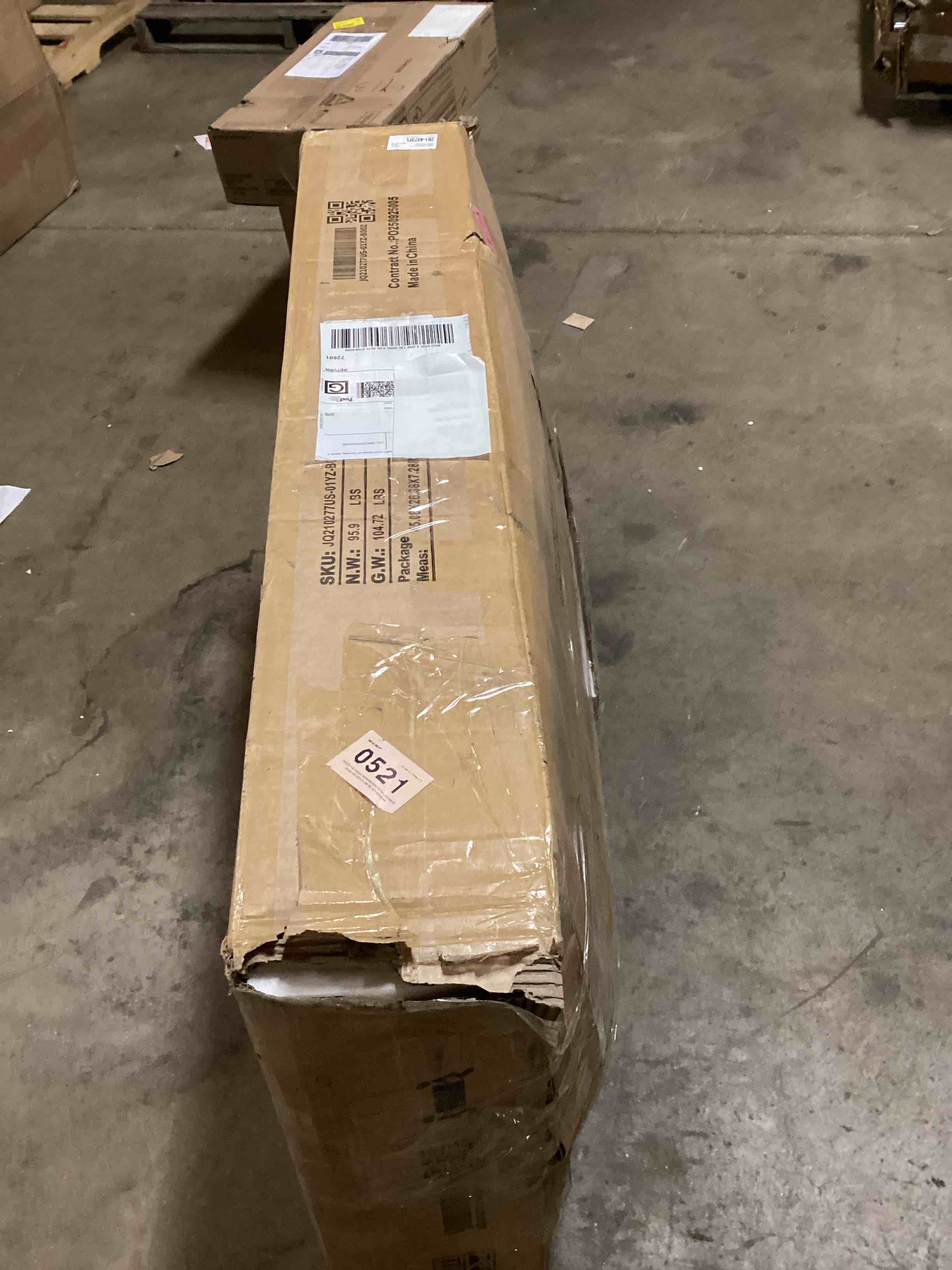 Condition photo showing Good Condition for 70.9â€� H Pantry Cabinet (“INCOMPLETE”) Box 2 of 3 Only 