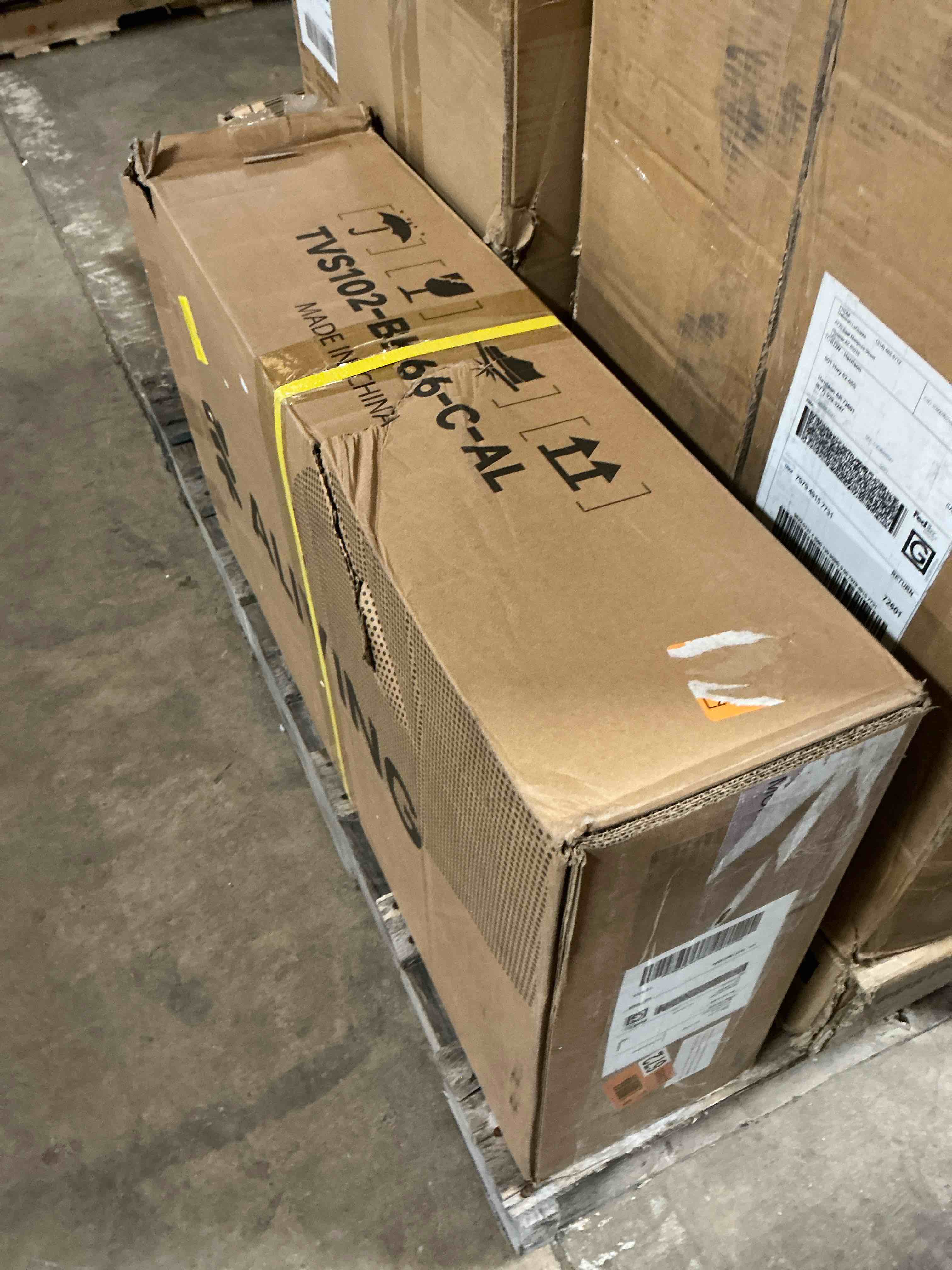 Condition photo showing Good Condition for Modern Modular TV Stand Media Console with Storage