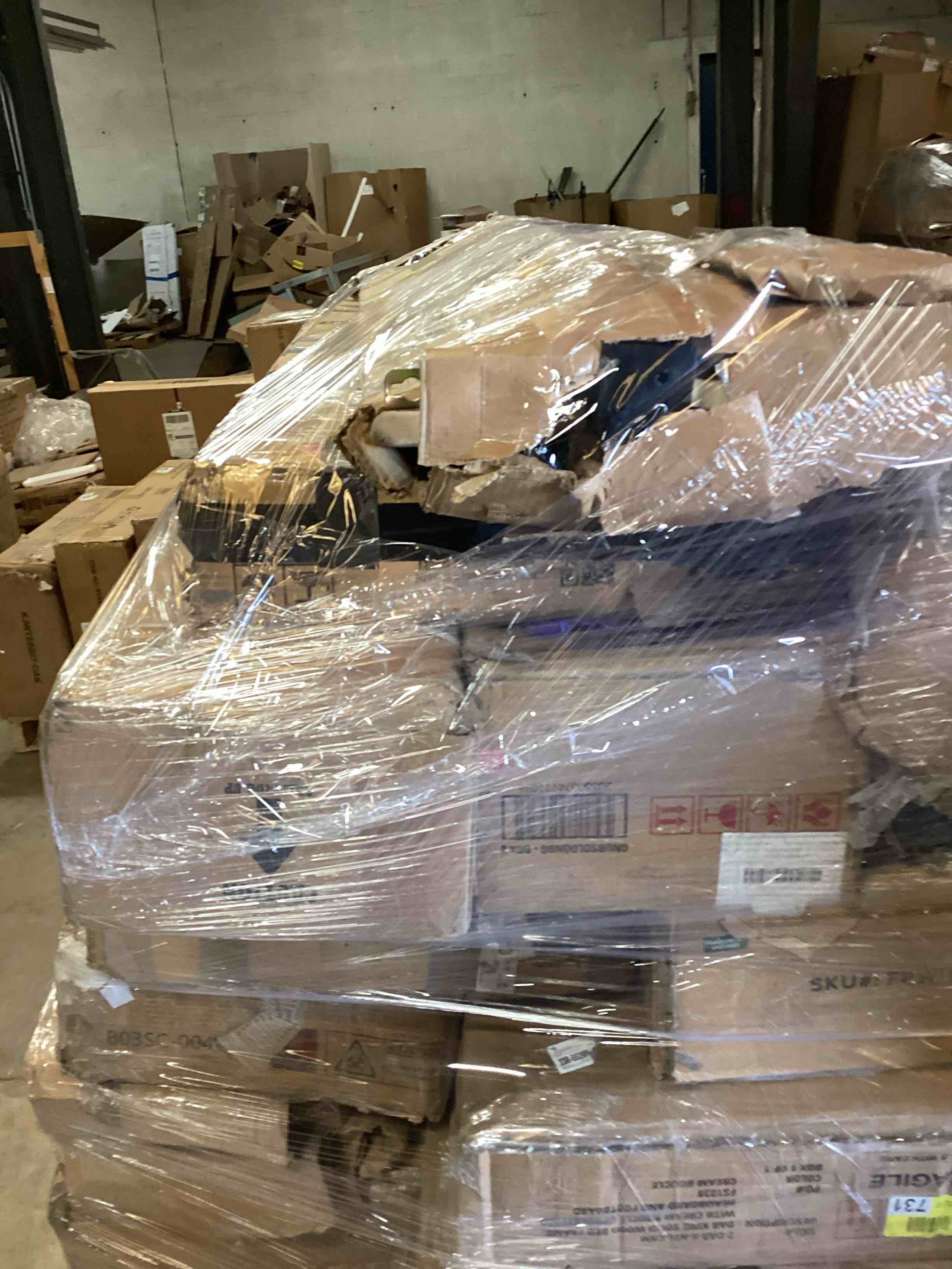 Condition photo showing Good Condition for Furniture Pallet Miscellaneous (“MUST TAKE WHOLE PALLET”)